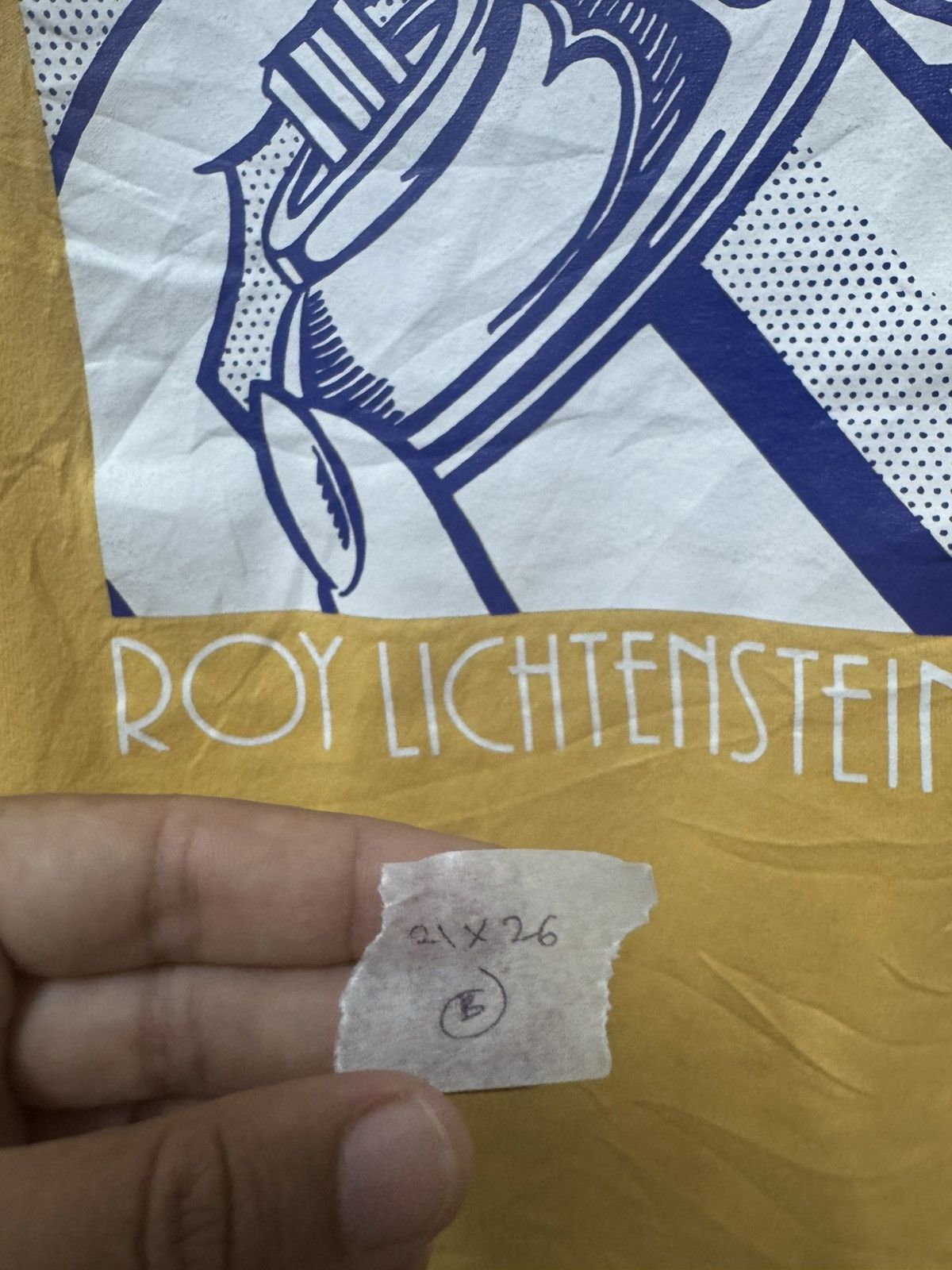 Other Roy Licthenstein Art Spary T shirt Size US M / EU 48-50 / 2 - 6 Thumbnail