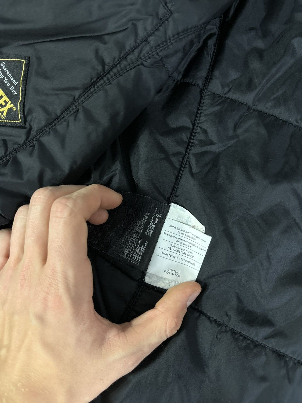 Prada × Vintage Prada Nylon Waterproof Windbreaker Jacket Coat 00s Size M / US 6-8 / IT 42-44 - 17 Thumbnail