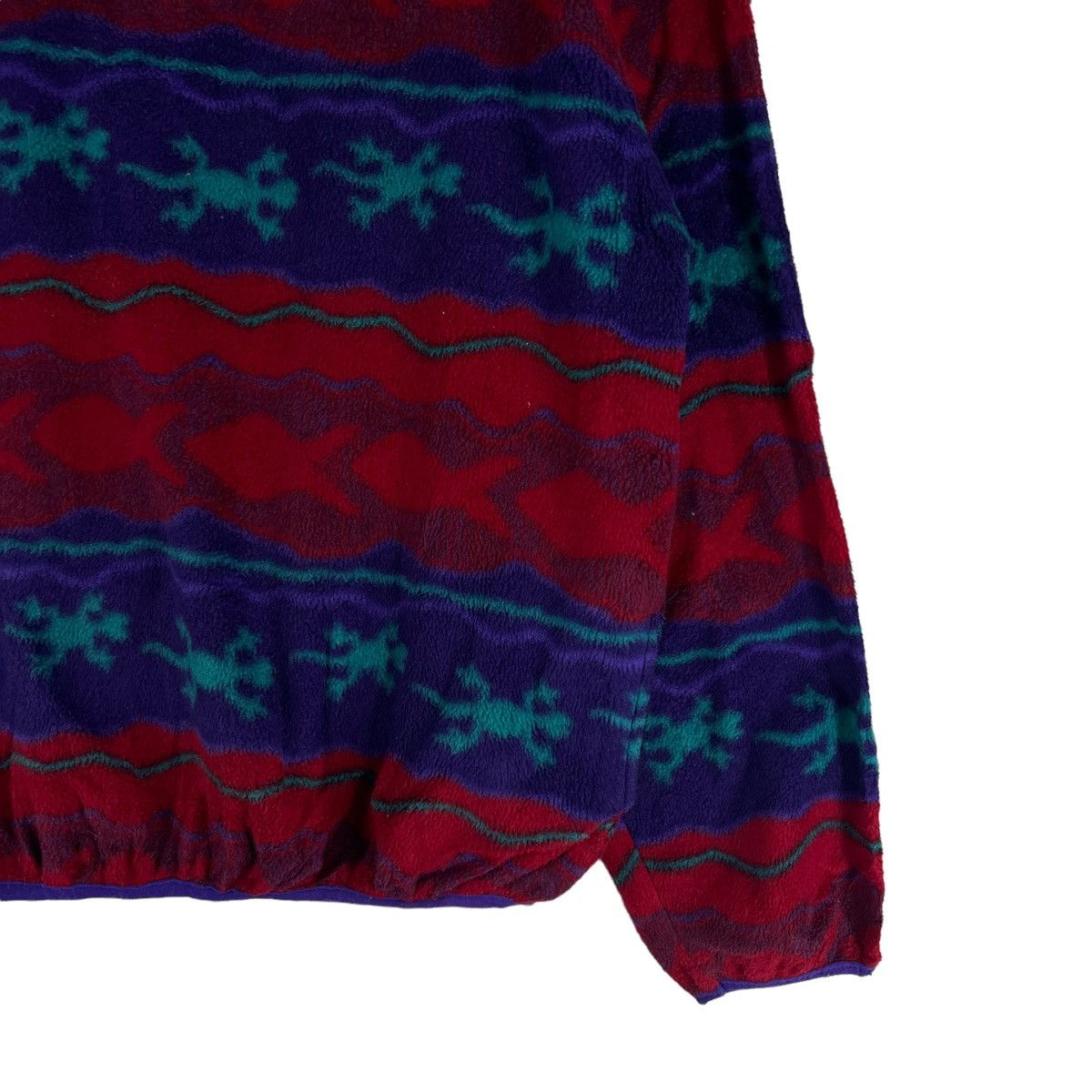 Japanese Brand 🔥FOR KIDS XXL VINTAGE L.L.BEAN FLEECE JACKET NAVAJO Size US XL / EU 56 / 4 - 5 Thumbnail