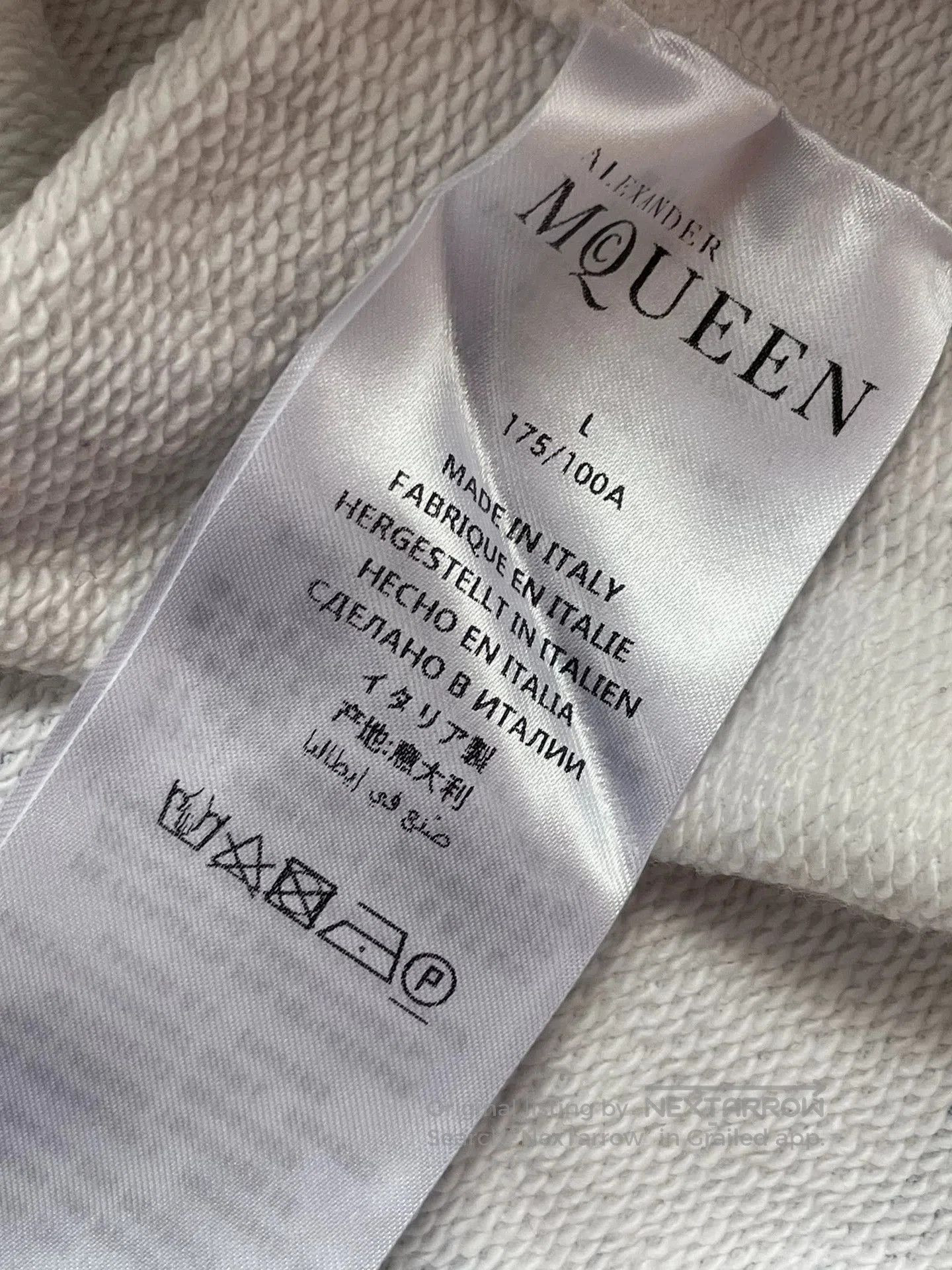 Alexander McQueen alexander mcqueen plant motif sweatshirt. Size L / US 10 / IT 46 - 8 Thumbnail