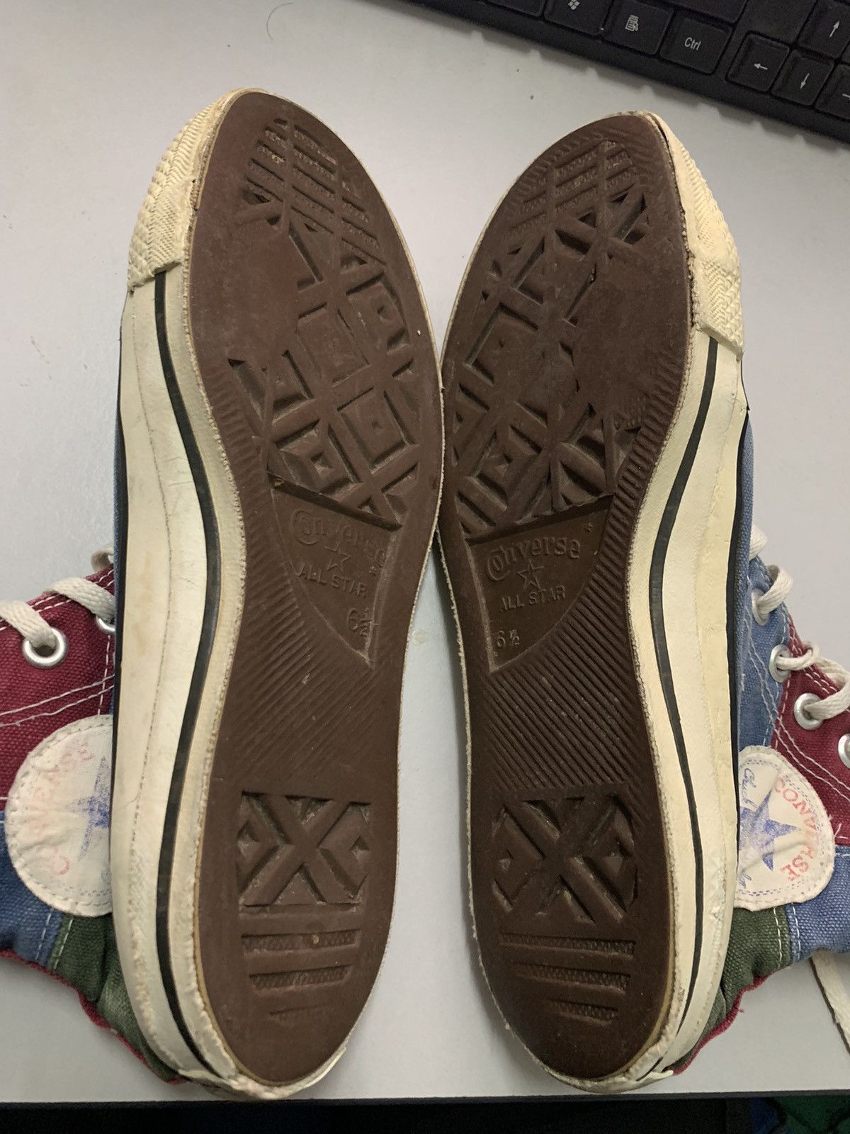 Converse × Vintage Converse made in usa highcut 1990 Size US 6.5 / EU 39-40 - 7 Thumbnail