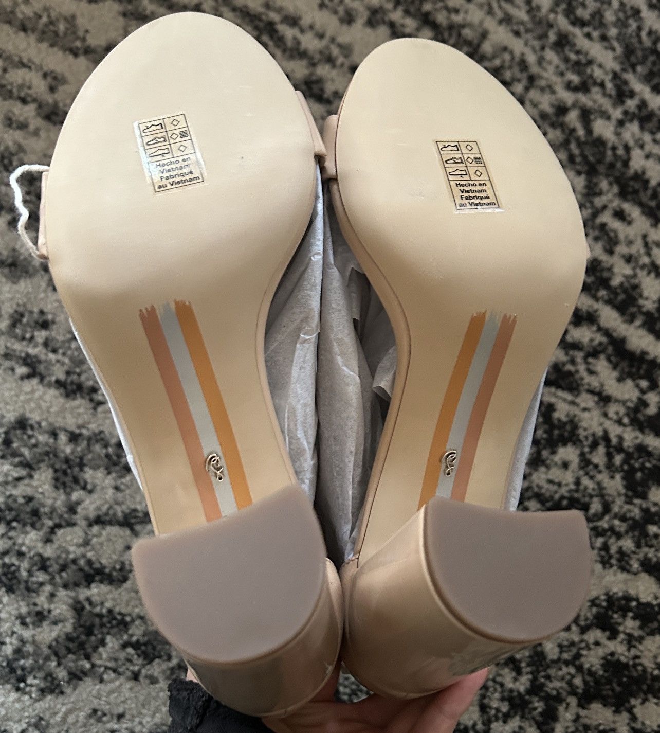 Sam Edelman SAM EDELMAN Yaro faux patent-leather sandals size US 9.5 Size US 9.5 / IT 39.5 - 4 Thumbnail