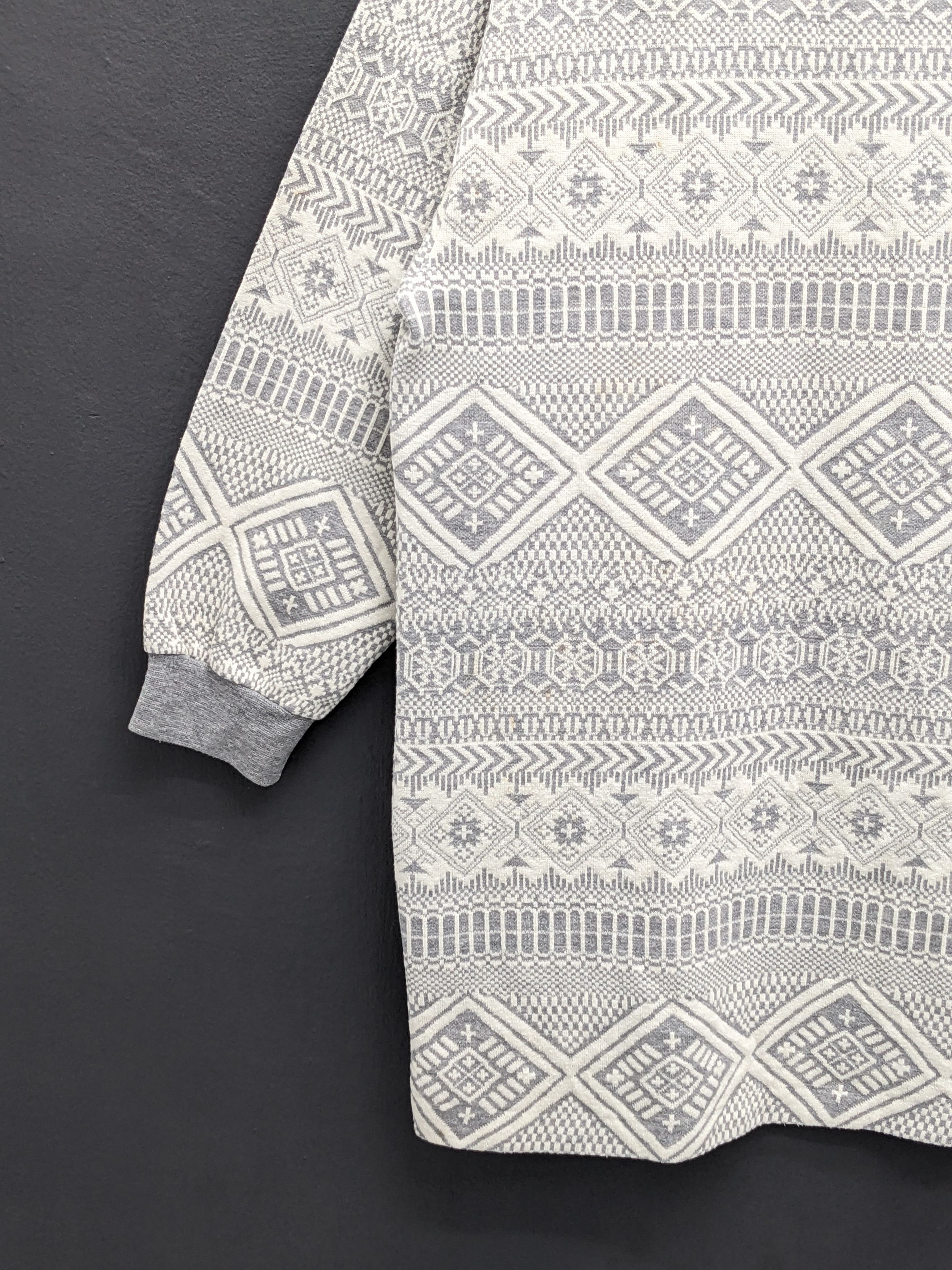Japanese Brand CAMELOR ROSSETTI Native Navajo Design Fair Isle Geometric Size L / US 10 / IT 46 - 5 Thumbnail