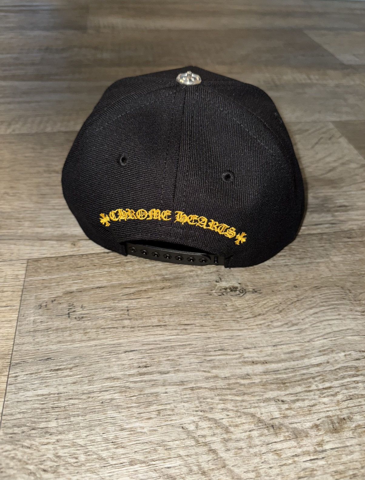 Chrome Hearts BLACK & YELLOW CHROME HEARTS LOGO HAT Size ONE SIZE - 2 Thumbnail