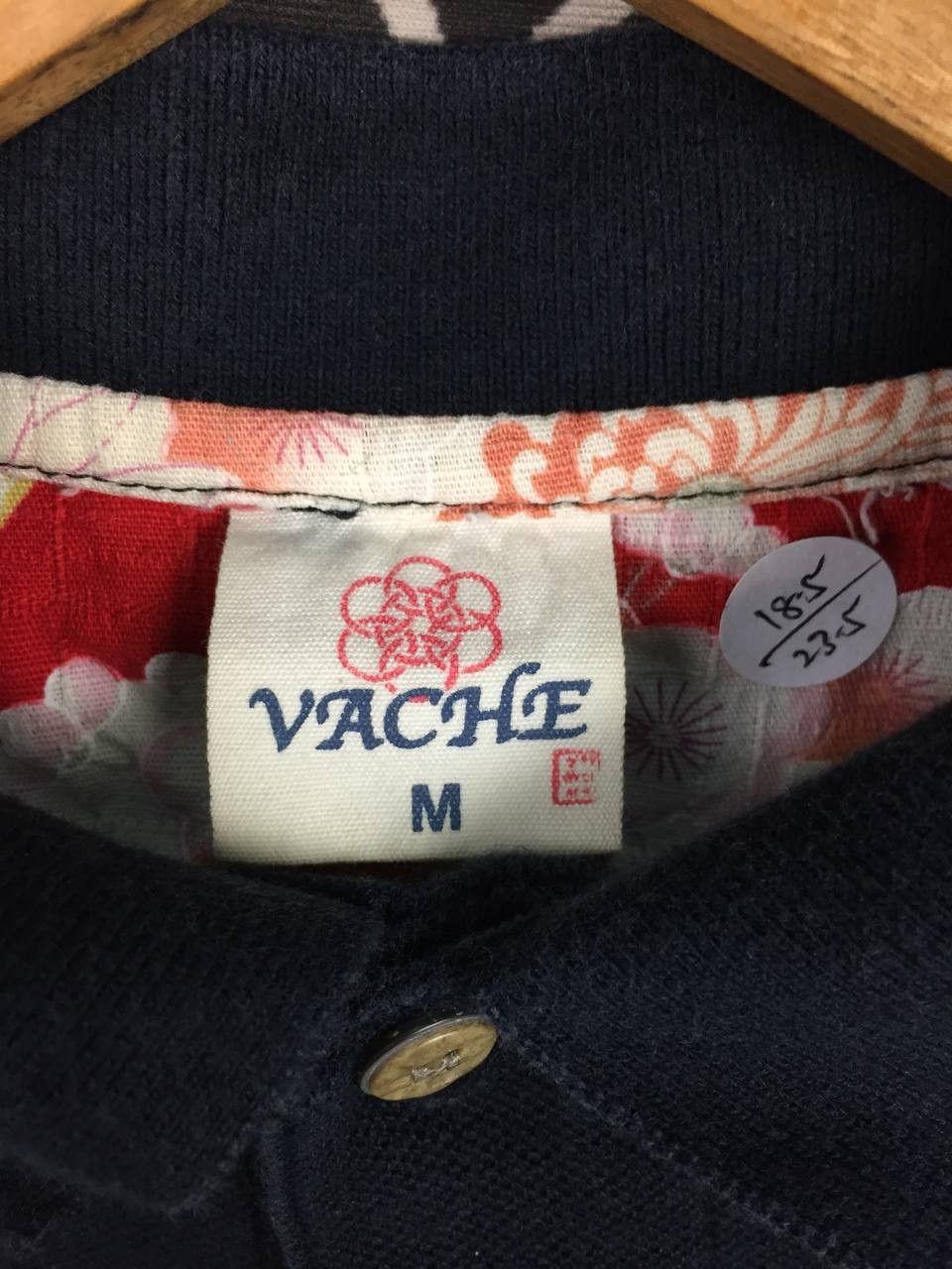 Japanese Brand Vtg VACHE Japan Give The Alarm Tiger Rising Sun Polo Shirt Size US M / EU 48-50 / 2 - 8 Thumbnail