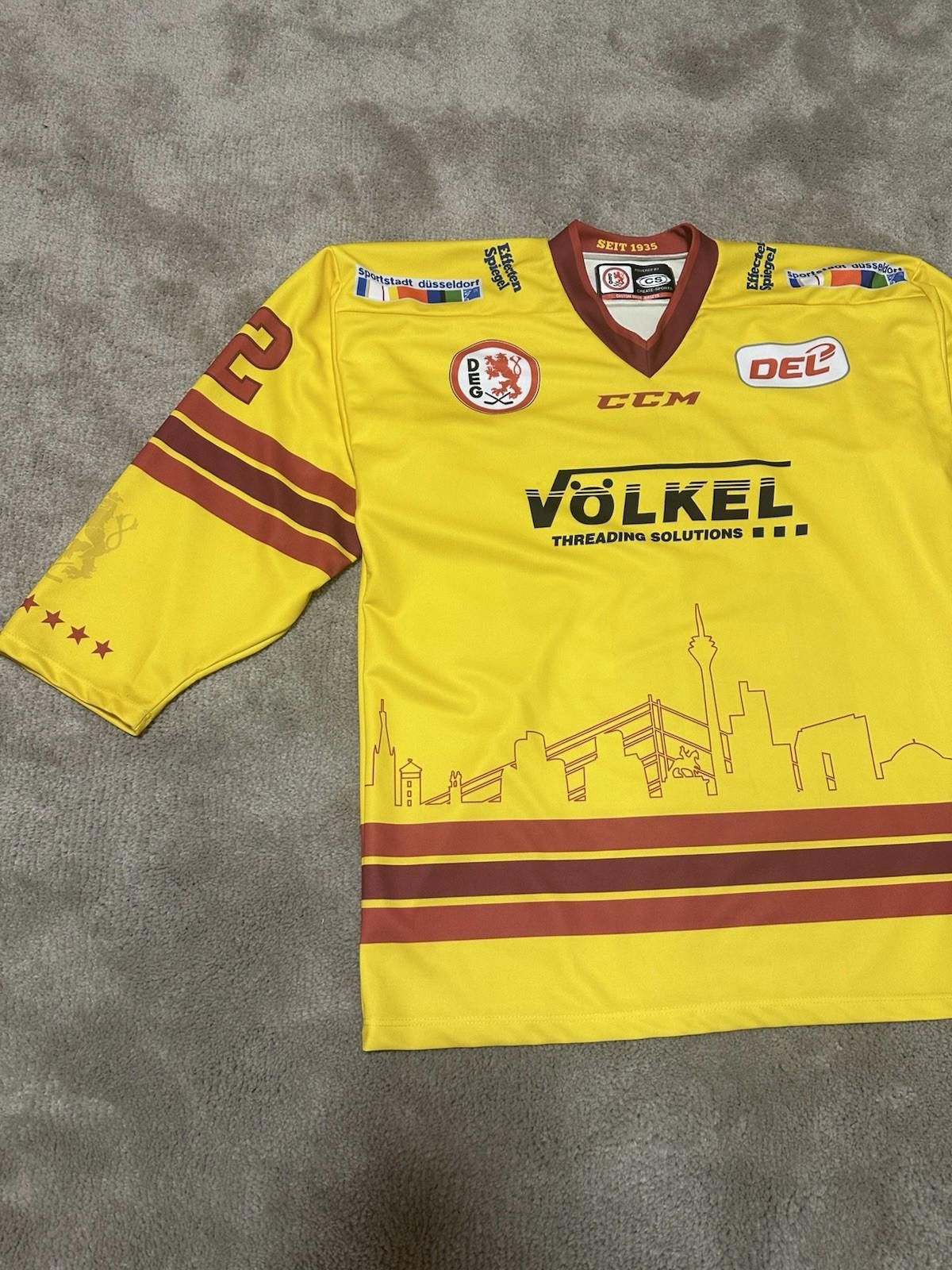Ccm Düsseldorfer EG CCM Hockey Jersey Germany NEHRING #22 Sz XL Size US XL / EU 56 / 4 - 2 Thumbnail