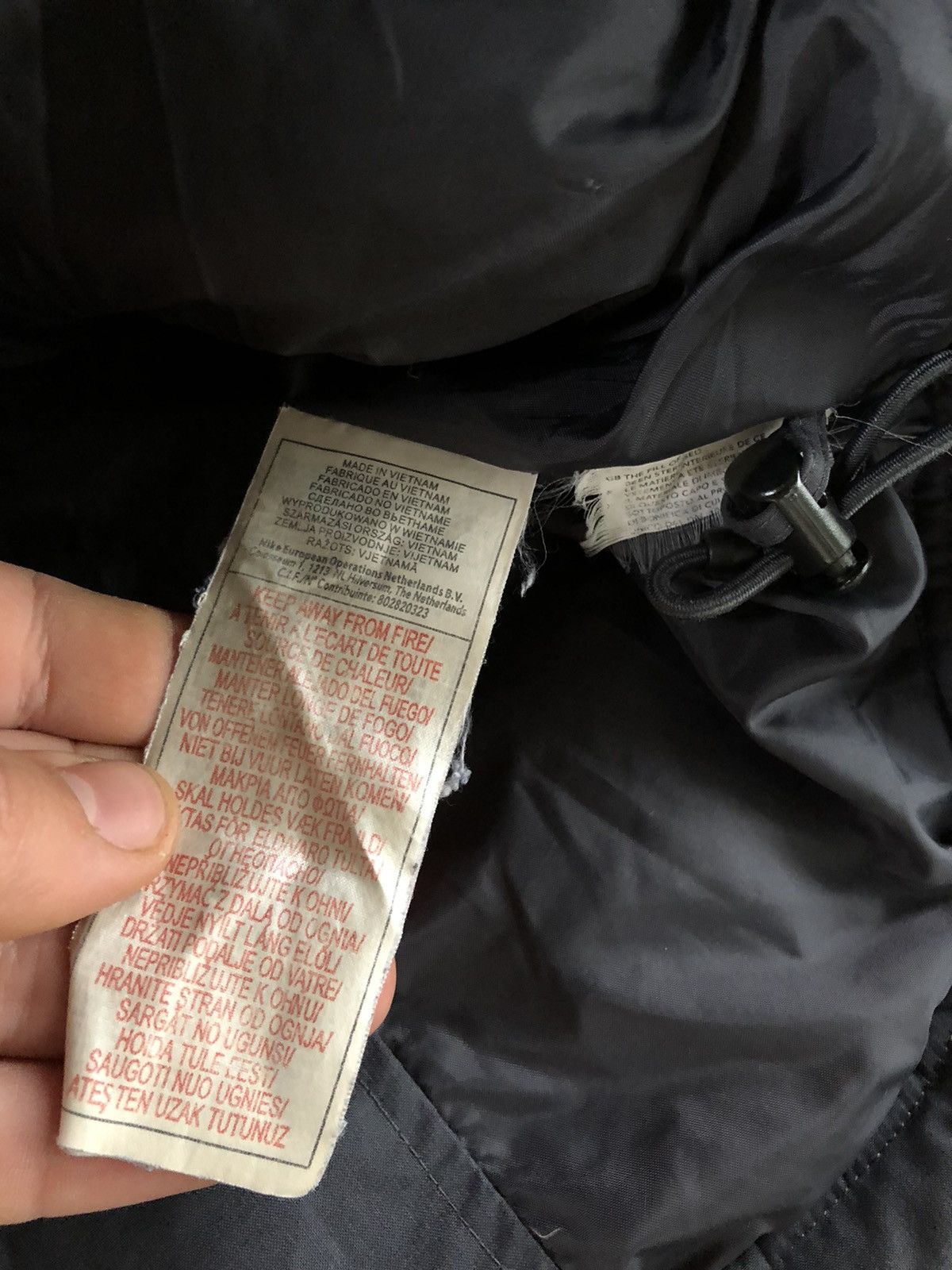 Nike × Vintage Y2k Vintage Nike Grey Vest Swoosh Logo Puffer Size US S / EU 44-46 / 1 - 8 Thumbnail