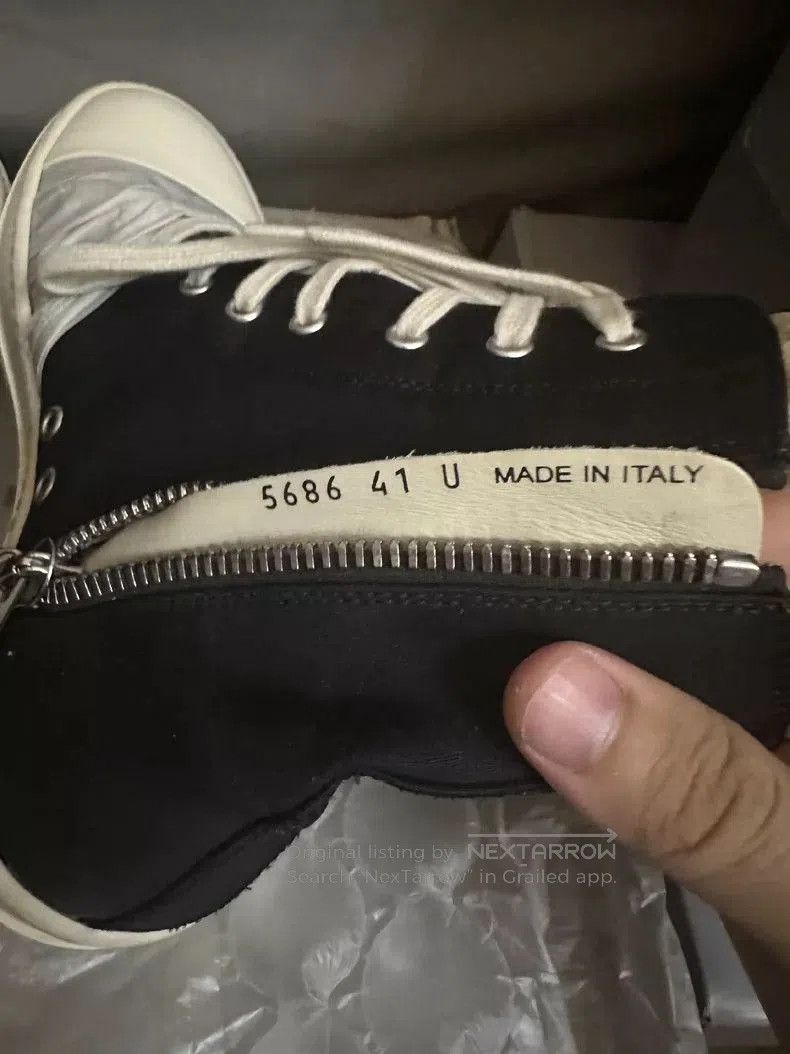 Rick Owens Rick Owens White Strap Converse Sneakers Size 41. Size US 9 / EU 42 - 5 Thumbnail