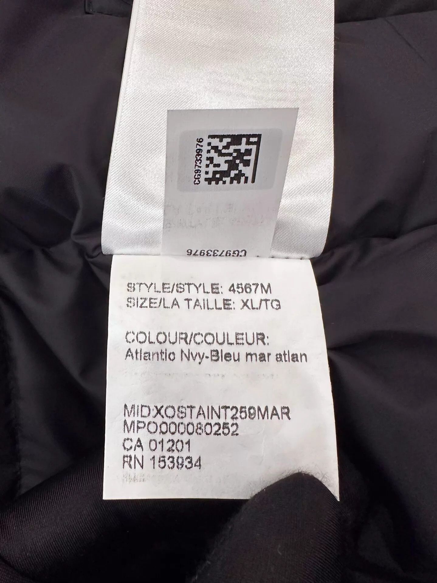 Canada Goose Canada Goose Citadel Red Label Navy XL M Parka Size US XL / EU 56 / 4 - 8 Thumbnail