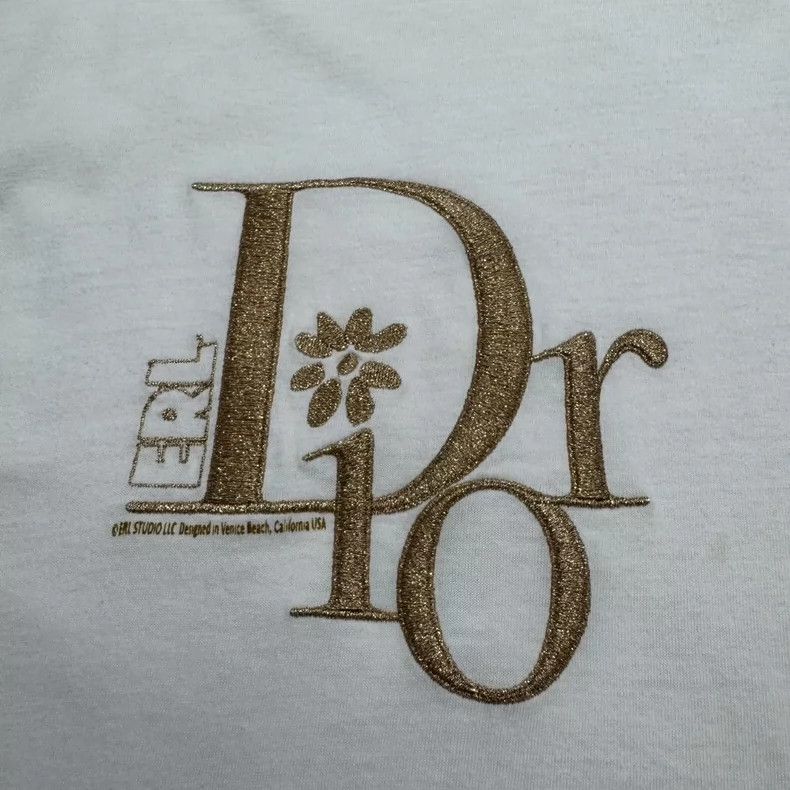 Dior Dior Co-branded embroidered letter short sleeves 2505-Nexta Size US XXL / EU 58 / 5 - 3 Thumbnail