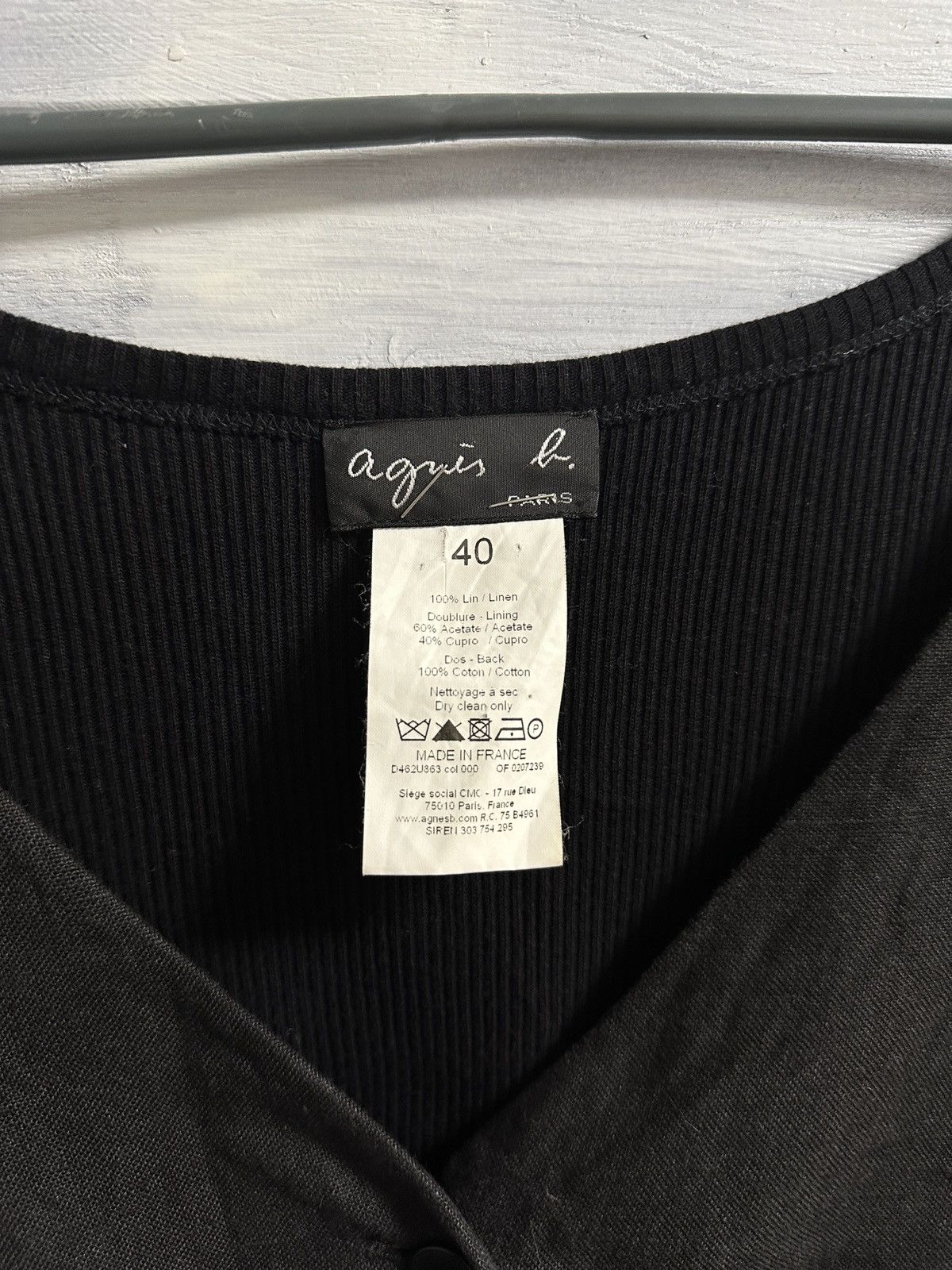 agnes b. Rare Luxury Vest Agnes B. Vintage Made in France Size M / US 6-8 / IT 42-44 - 6 Thumbnail