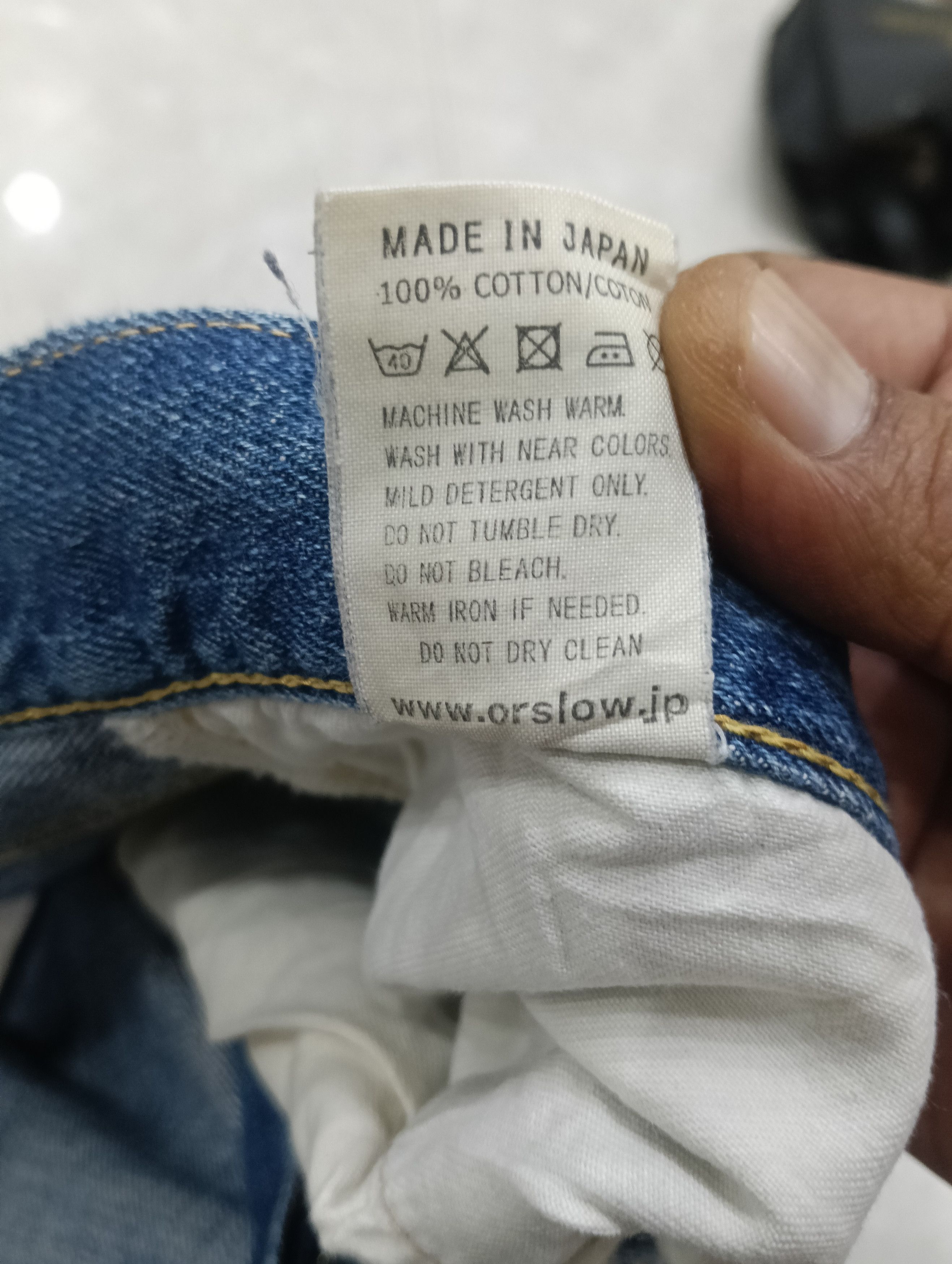 Beams Plus × Orslow Orslow Selvadge Look Like Baggy Size US 29 - 18 Thumbnail