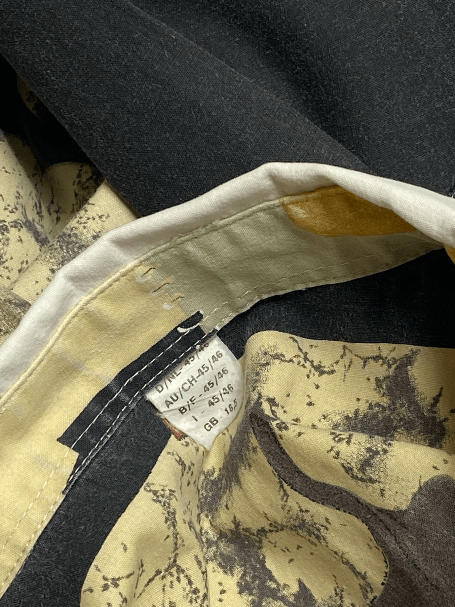 Vintage 90s Vintage Masterpiece Crazy Beautiful Abstract Button Up Size US XXL / EU 58 / 5 - 6 Thumbnail