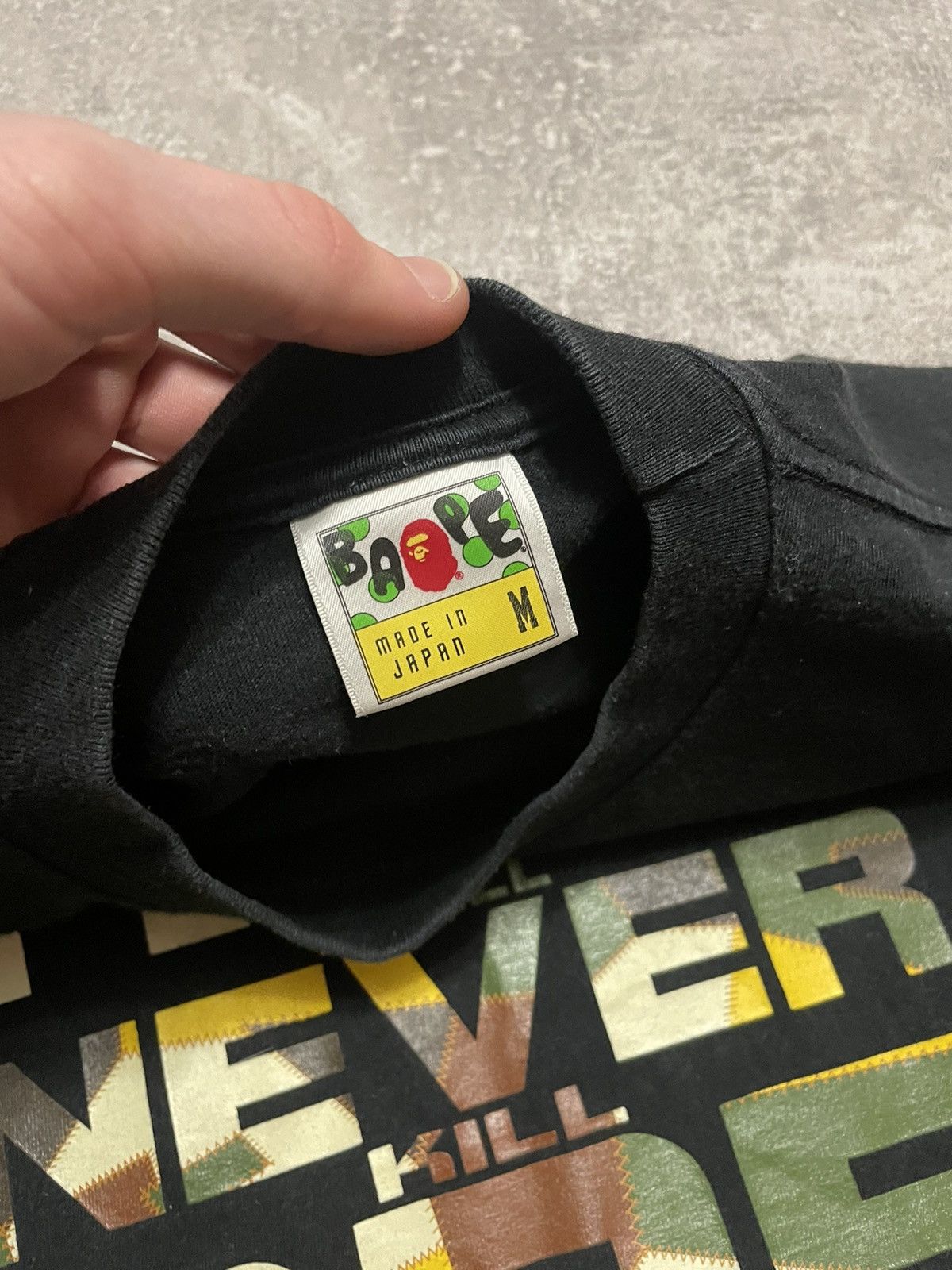Bape ASNKA Tee Size US M / EU 48-50 / 2 - 9 Thumbnail