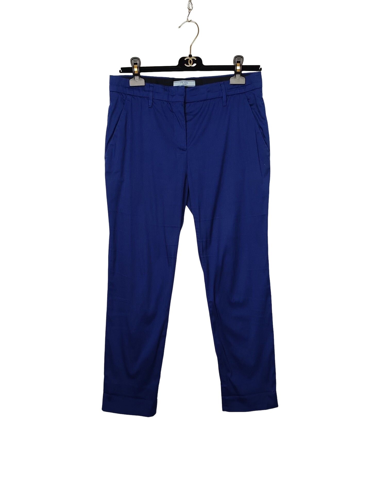 Prada Prada Logo Patch Casual Pants Size 26 Size US 26 / EU 42 - 1 Thumbnail