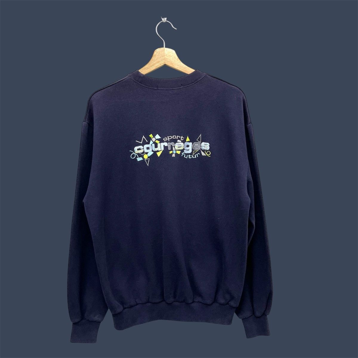 Courreges Courreges Paris Sweatshirt Size M / US 6-8 / IT 42-44 - 1 Thumbnail