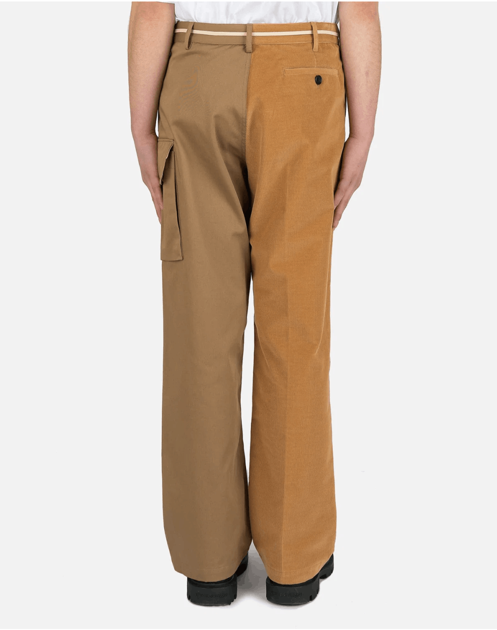 Marni Marni Two-Tone Panel Pants – Brown/Tan, Size 50 – Brand New Size US 34 / EU 50 - 9 Thumbnail