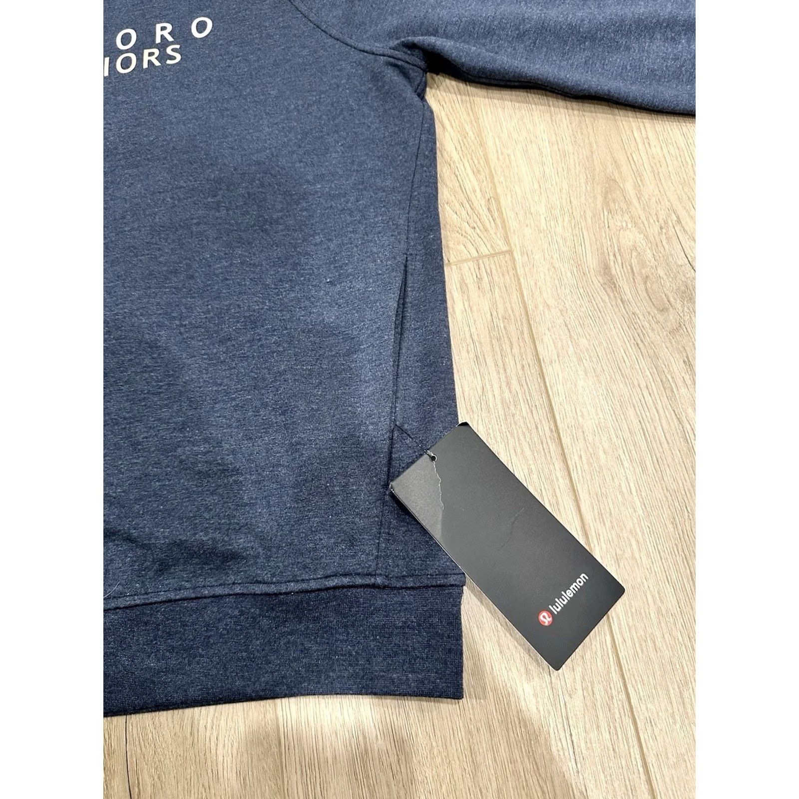 Lululemon NWT Lululemon City Sweat Pullover Hoodie Mens M Foxboro Warriors Blue Size US M / EU 48-50 / 2 - 6 Thumbnail