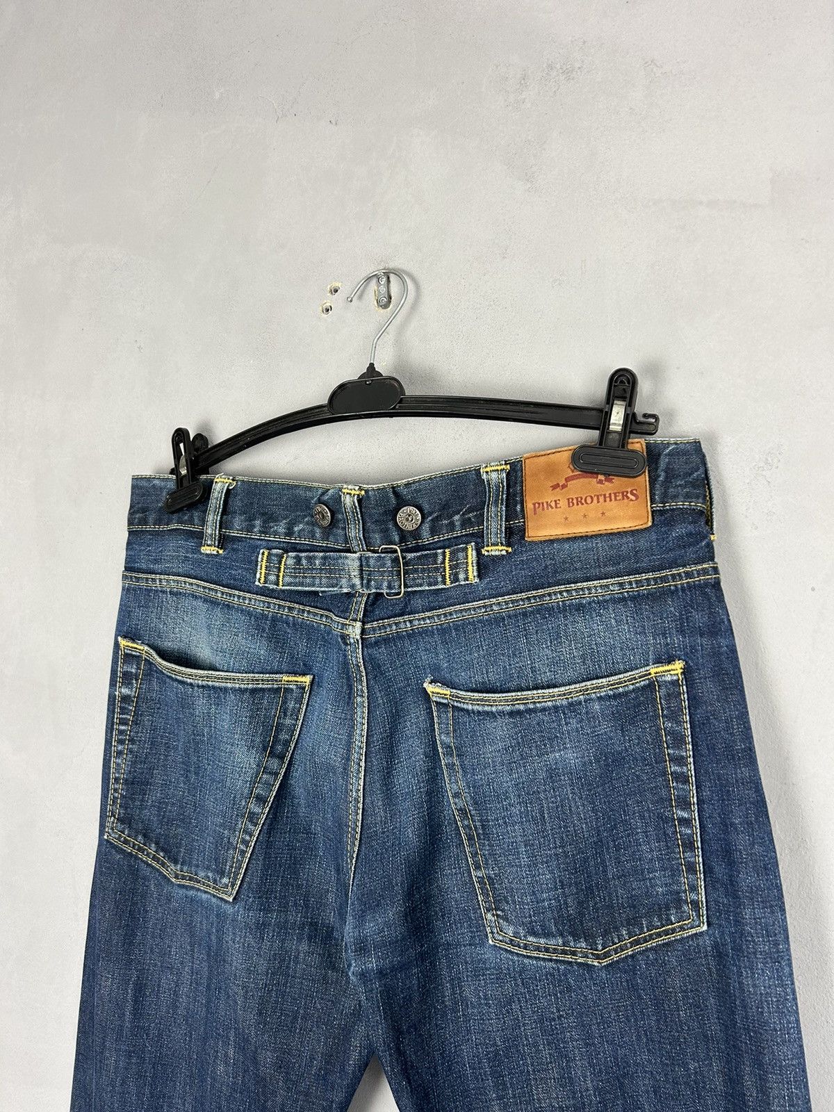 Pike Brothers Pike Brothers Roamer Selvedge Denim W36 L38 Waist Adjuster Size US 36 / EU 52 - 4 Thumbnail