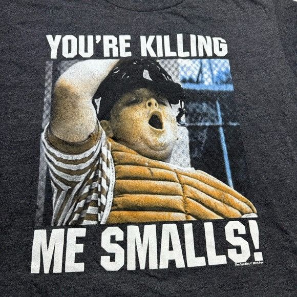 Designer THE SANDLOT YOU’RE KILLING ME SMALLS T-SHIRT SZ LARGE L Size US L / EU 52-54 / 3 - 2 Thumbnail