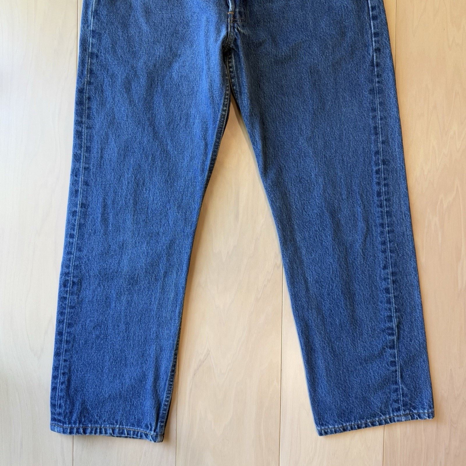 Levi's × Vintage Vintage Levis 501 Jeans 33 Blue 90s Made in USA Workwear Size US 33 - 4 Thumbnail