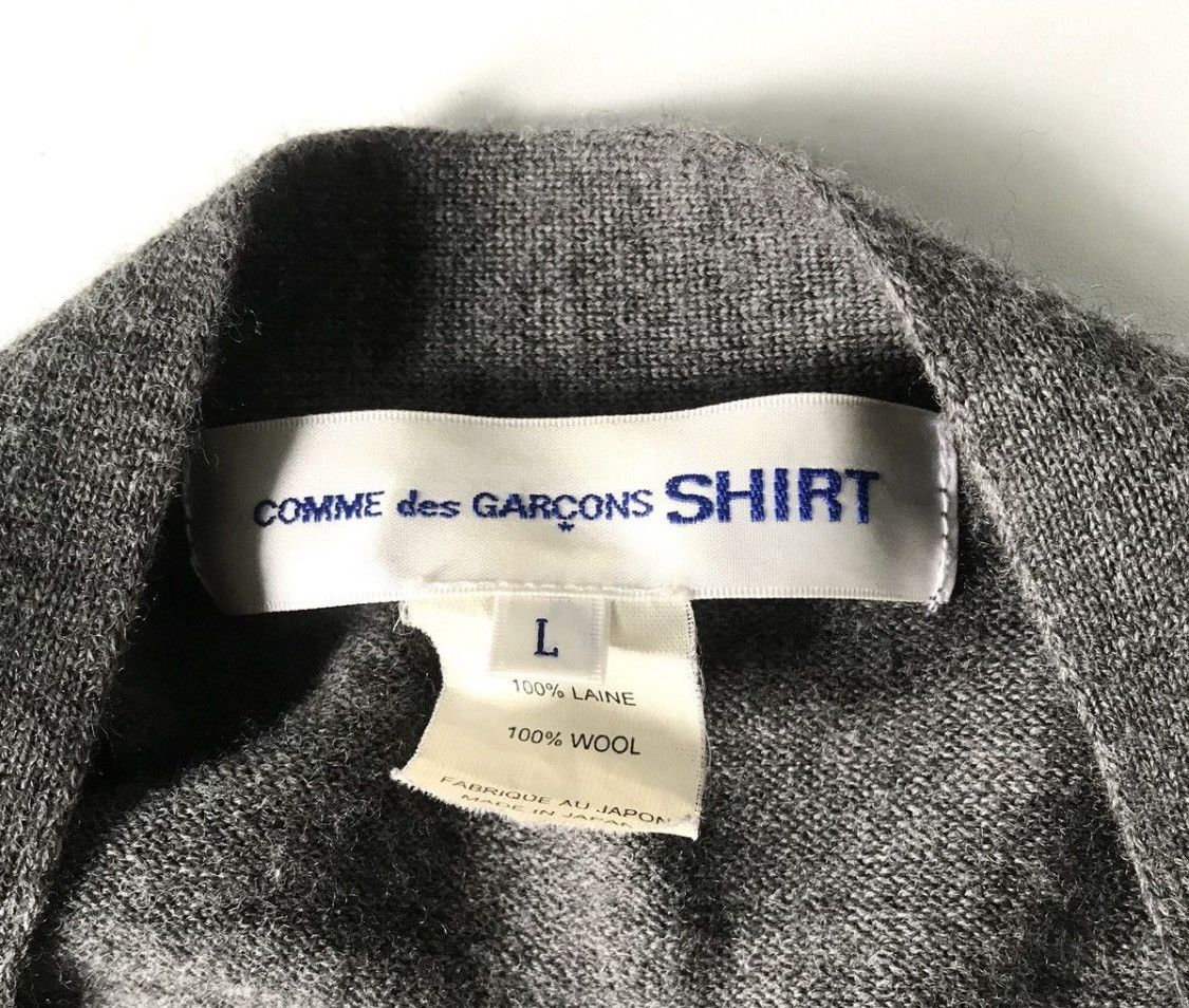 Comme des Garcons CDG SHIRT patched zip wool jacket Size US L / EU 52-54 / 3 - 5 Thumbnail