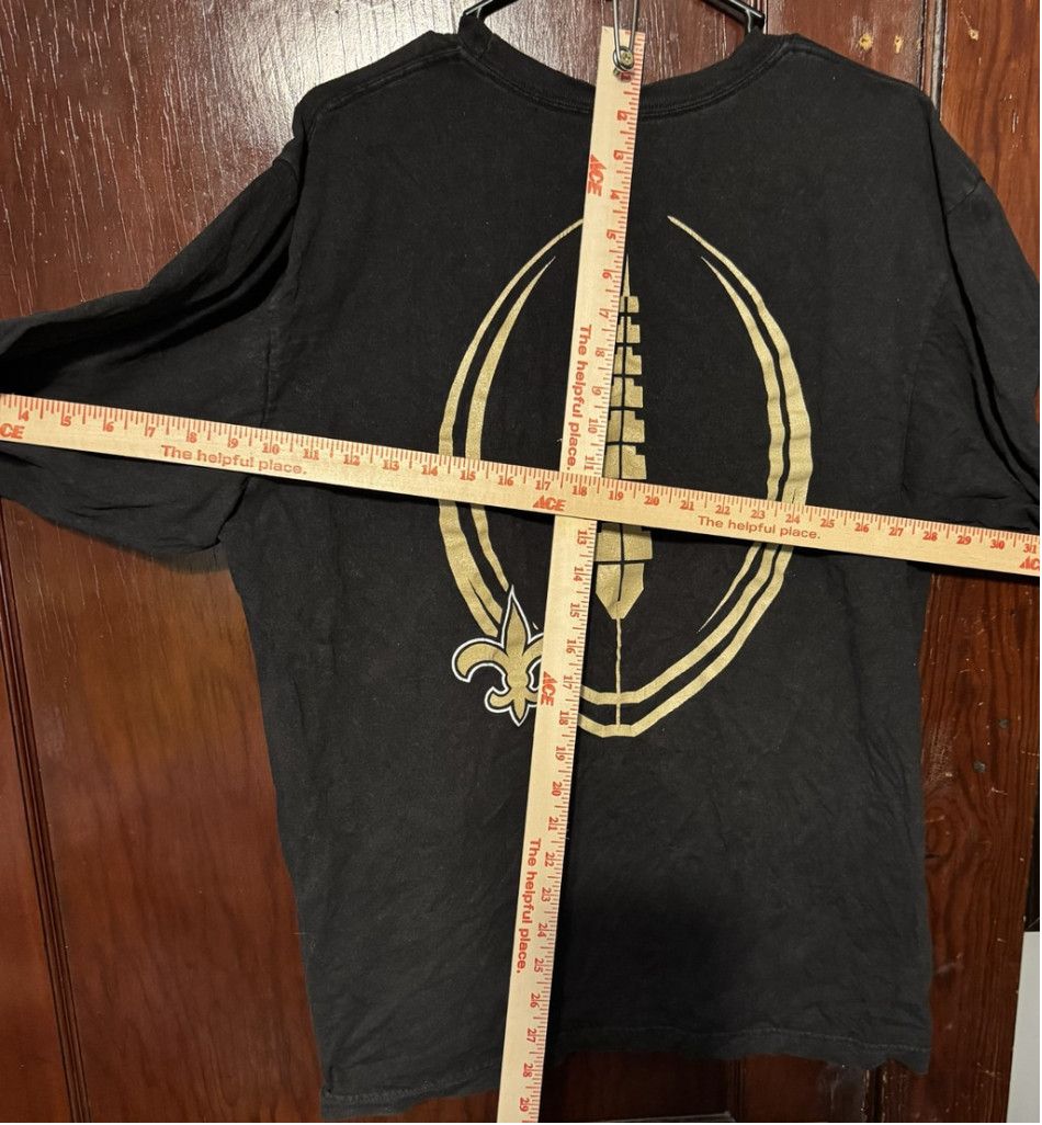 Reebok New Orleans Saints Reebok Long Sleeve tee shirt Men size XL Size US XL / EU 56 / 4 - 3 Thumbnail