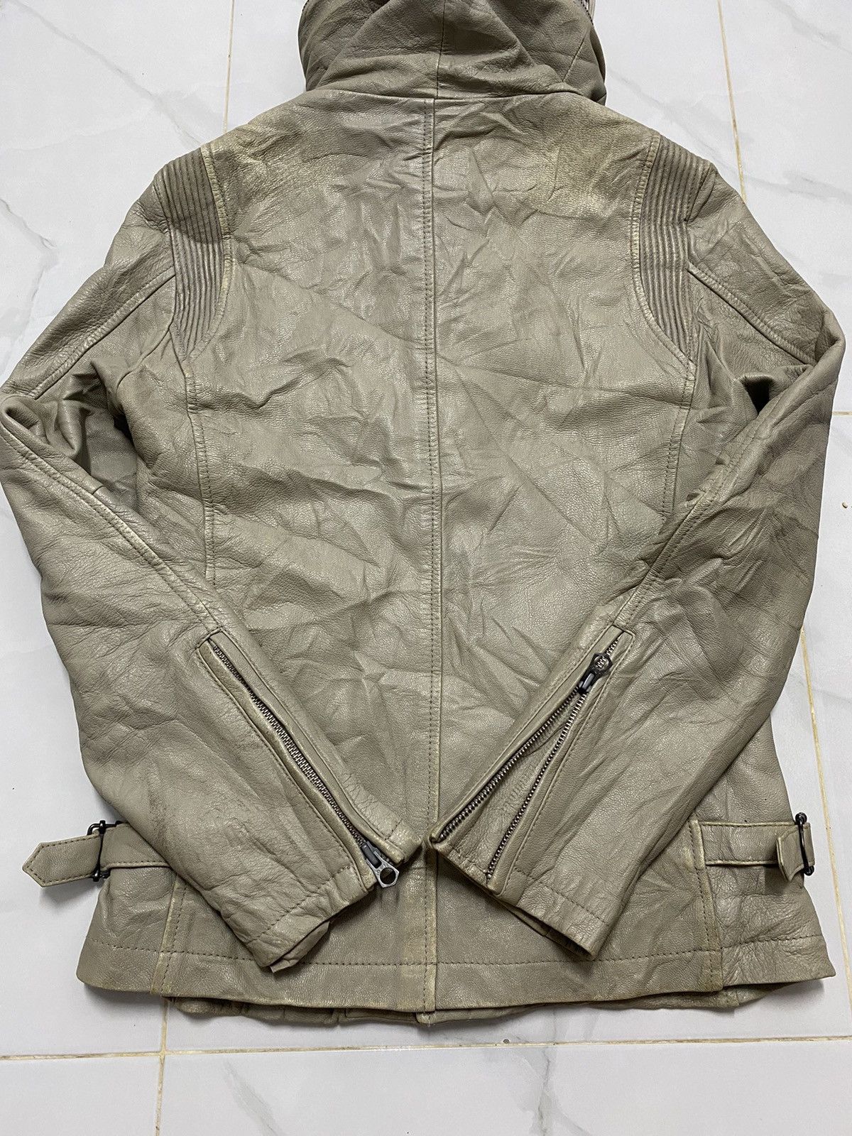 Katharine Hamnett London Katharine Hamnett London Goat Skin / Leather Jacket Size US S / EU 44-46 / 1 - 6 Thumbnail