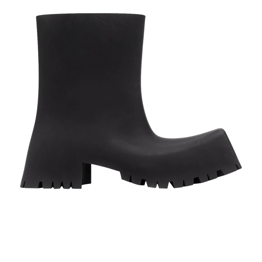Balenciaga Balenciaga Trooper Rubber Boot Black | Grailed