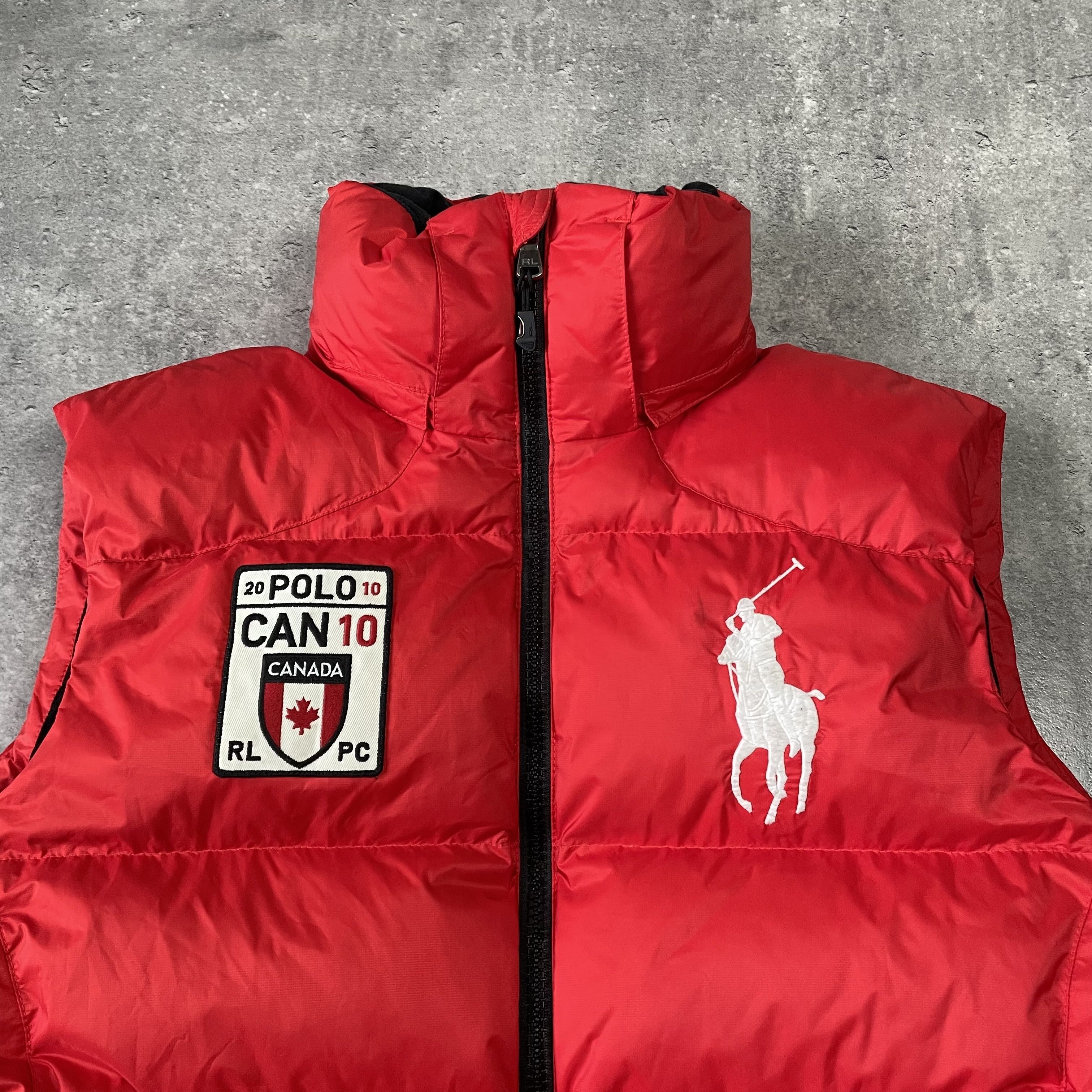 Polo Ralph Lauren Vintage Polo Ralph Lauren Canada Down Vest Chief Keef Size US XL / EU 56 / 4 - 4 Thumbnail