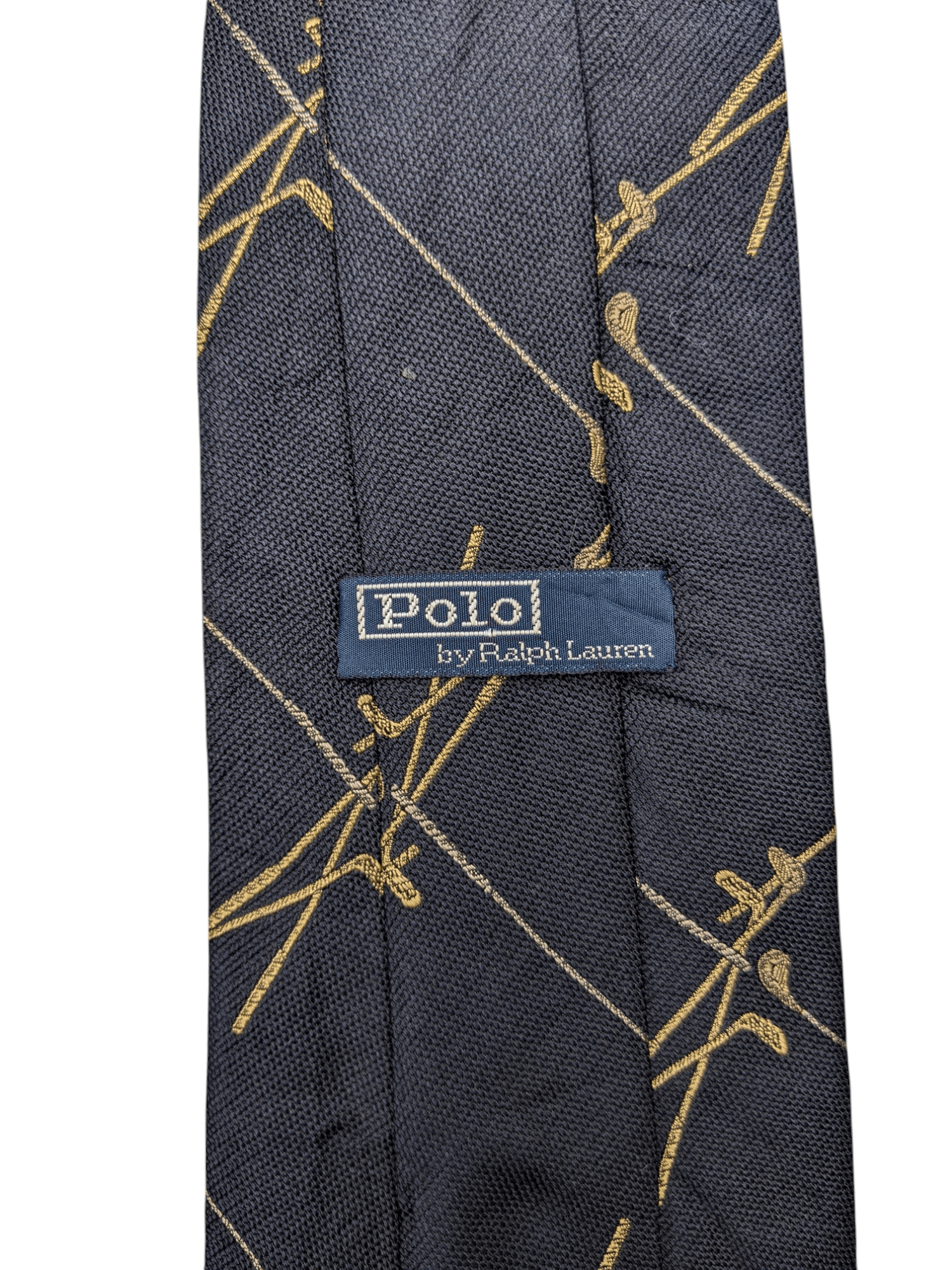 Polo Ralph Lauren Vintage Polo Sport by Ralph Lauren 100% Silk Rare Tie Size ONE SIZE - 4 Thumbnail