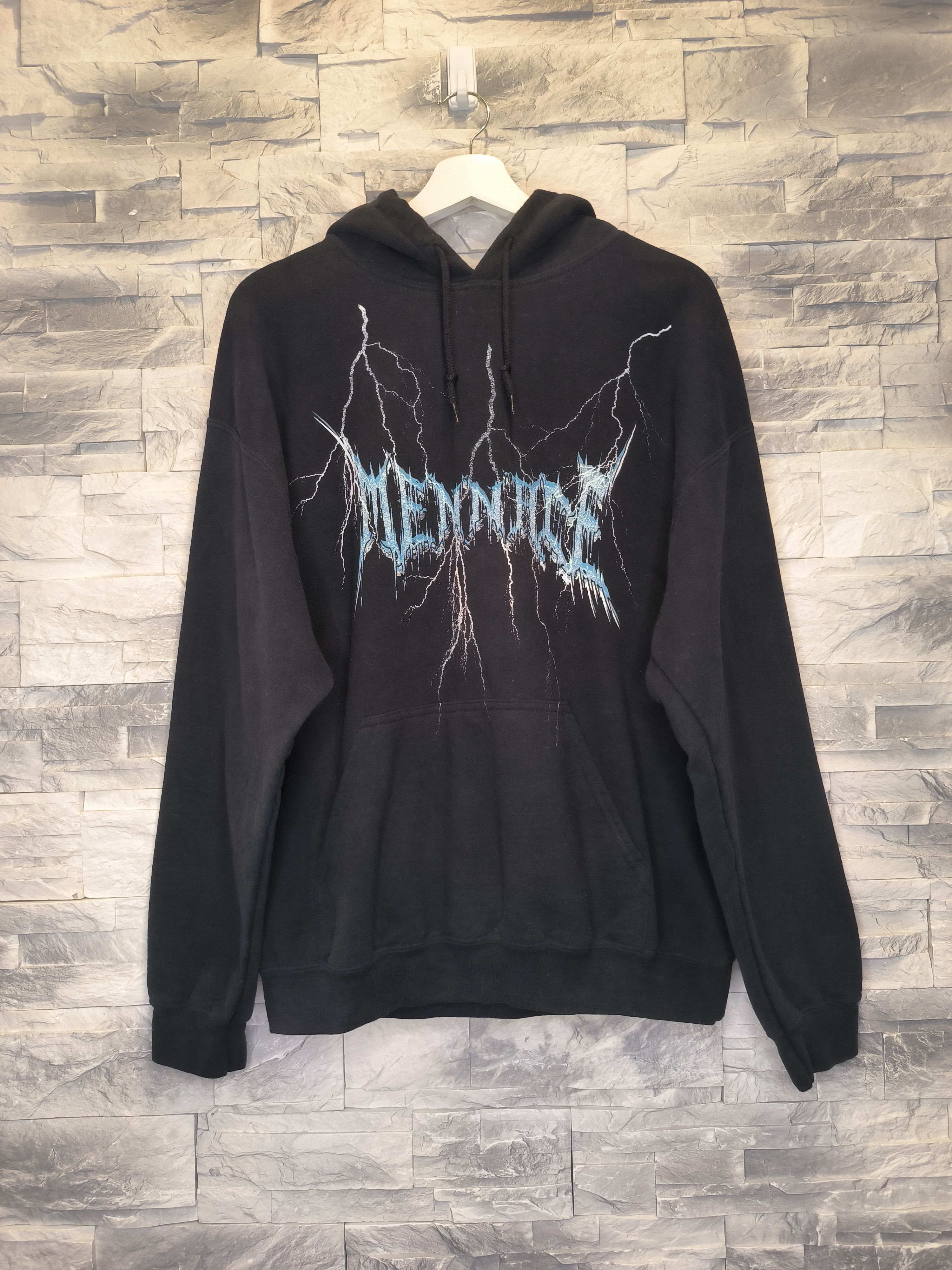 Menace Vintage Mennace Hoodie Sweatshirt Lightnings Size US M / EU 48-50 / 2 - 1 Thumbnail