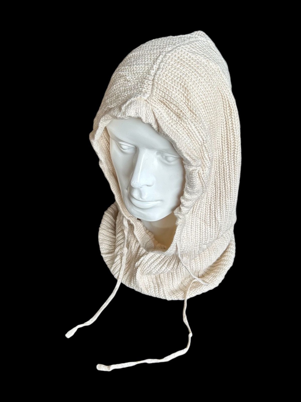 Japanese Brand × Kapital × Vintage Balaclava Masked Japanese Style knitt big Beanie Hats Rare🎌☠️ Size ONE SIZE - 1 Thumbnail