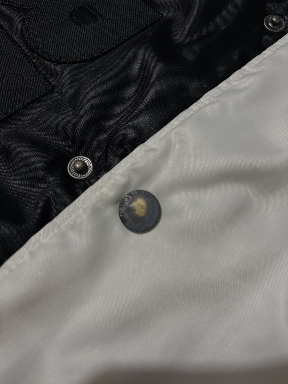 Jordan Brand Nike Legacy Jordan 11 Concord Black White Bomber Jacket Size US L / EU 52-54 / 3 - 9 Thumbnail