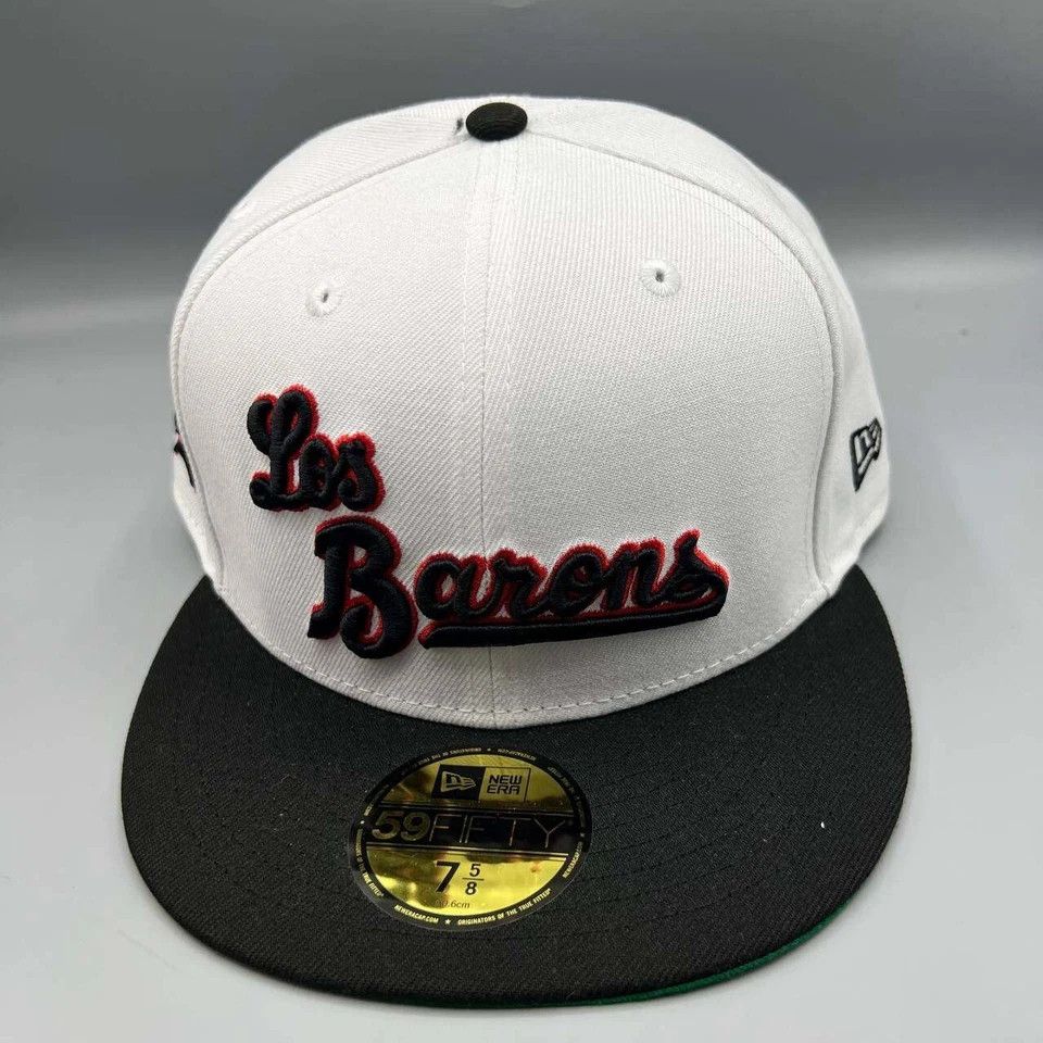 New Era Birmingham Barons Hat Men 7 5/8 59Fifty New Era MiLB Fitted Size ONE SIZE - 3 Thumbnail