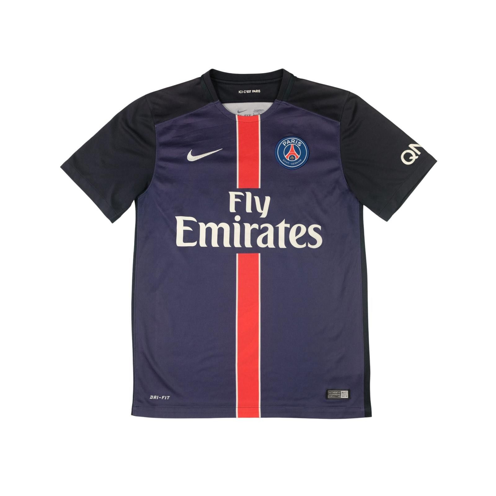 Nike 2015/16 PSG Home Shirt Ibrahimovic (S) Size US S / EU 44-46 / 1 - 2 Thumbnail