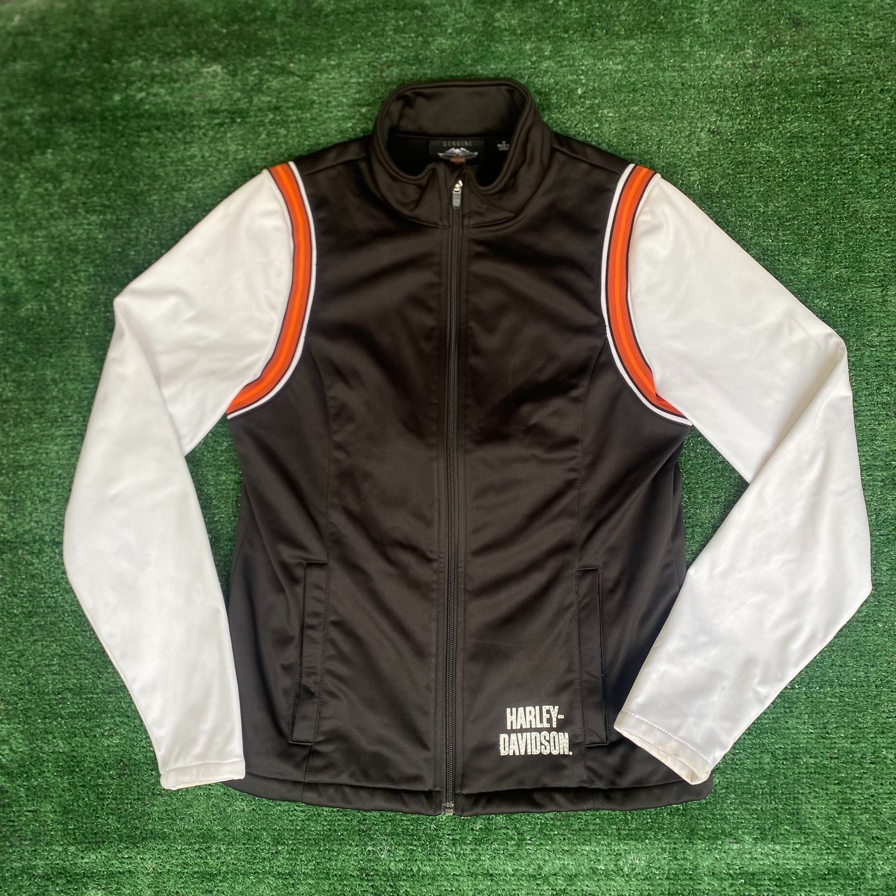 Harley Davidson Vintage Y2K Harley Davidson Jacket Motorcycle Logo Full Zip Size M / US 6-8 / IT 42-44 - 1 Thumbnail