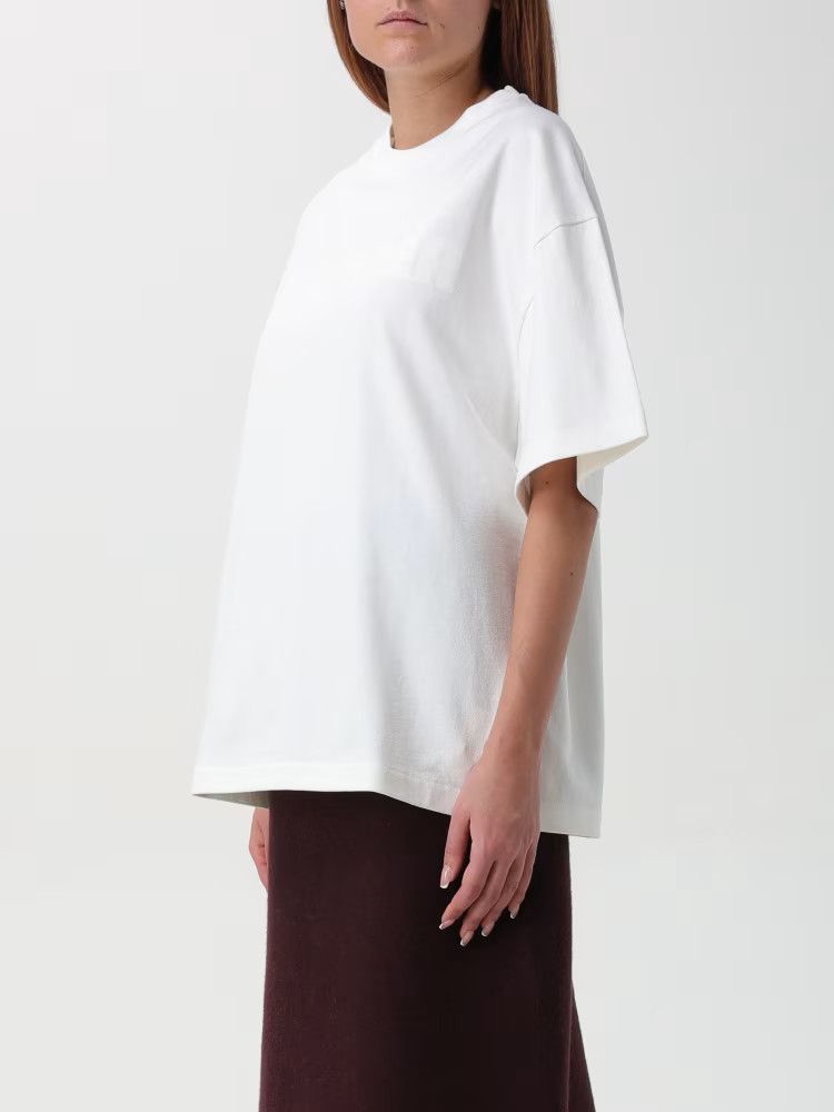 Jil Sander o1s22i1n0125 Oversized T-Shirt in White Size S / US 4 / IT 40 - 3 Thumbnail