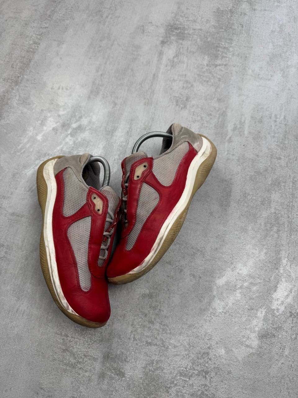 Prada × Vintage America cup shoes sneakers leather trainers y2k vintage Size US 5.5 / EU 38 - 2 Thumbnail