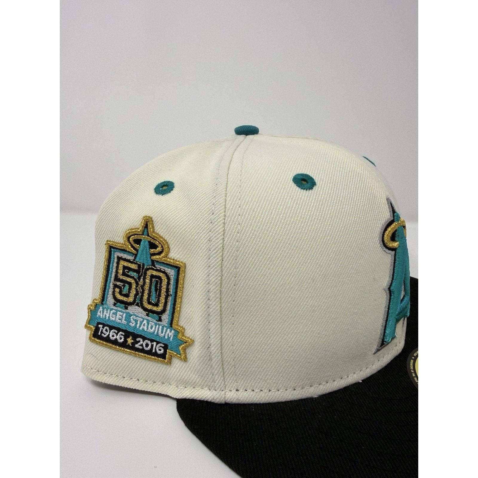 New Era New Era 59FIFTY Los Angeles Angels Fitted Hat Size 7 3/8 Size ONE SIZE - 2 Thumbnail