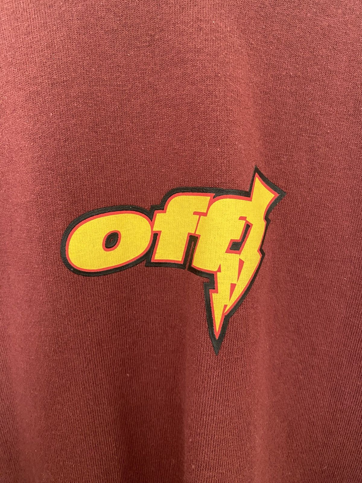 Off-White Off-White Thunder Oversized Shirt Size Medium Size US M / EU 48-50 / 2 - 3 Thumbnail