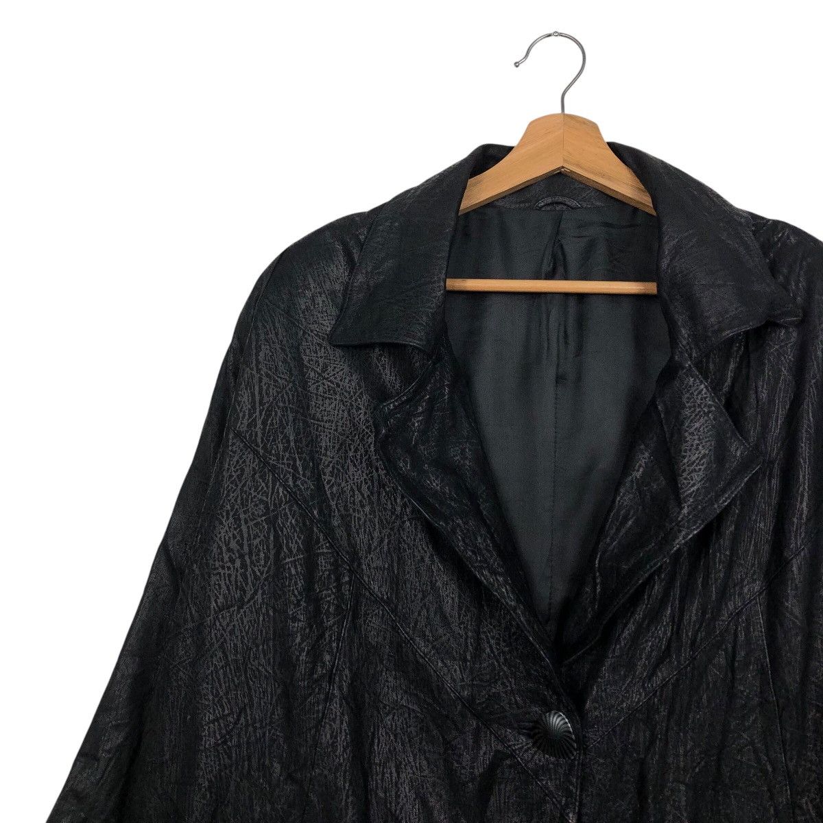 Japanese Brand 📌Vintage Bomber Leather Jacket Florence Italy Issey Miyake Size US M / EU 48-50 / 2 - 8 Thumbnail