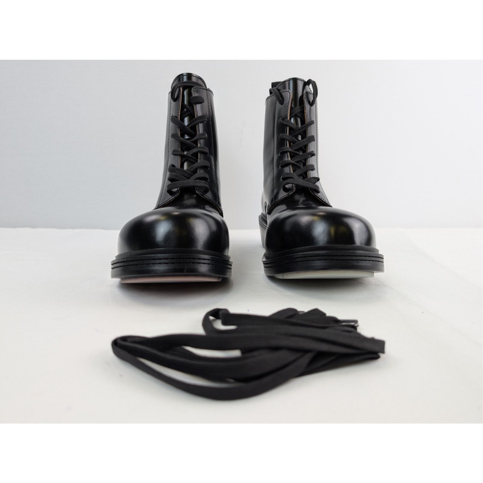 Bottega Veneta o1rshd1 Fireman Ankle Boots in Black Size US 10.5 / EU 43-44 - 9 Thumbnail