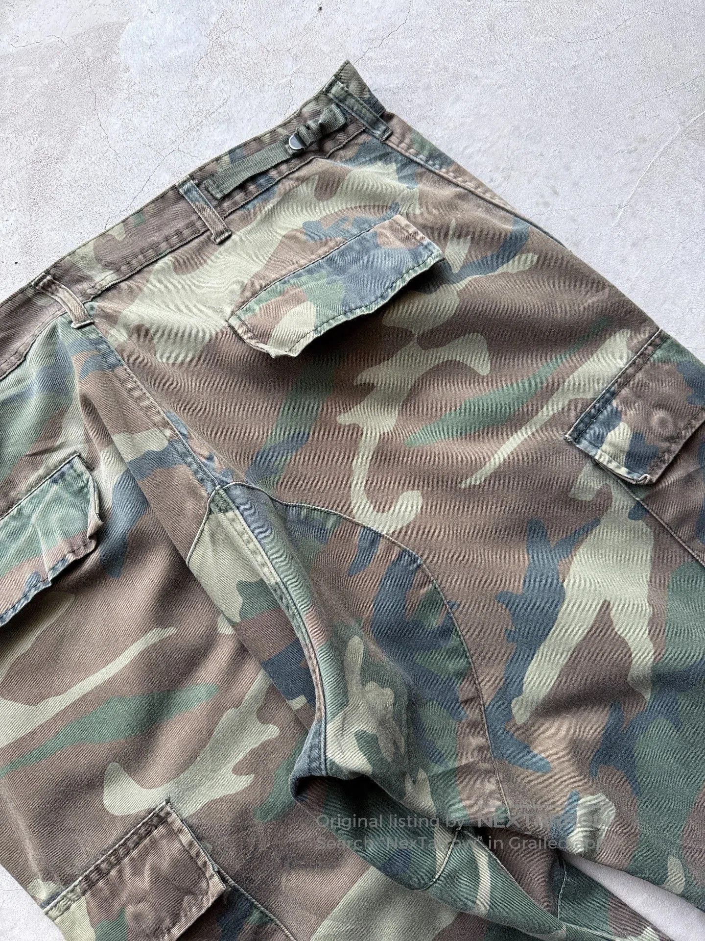Vintage Vintage Military Camo Cargo Pants. Size US 36 / EU 52 - 8 Thumbnail