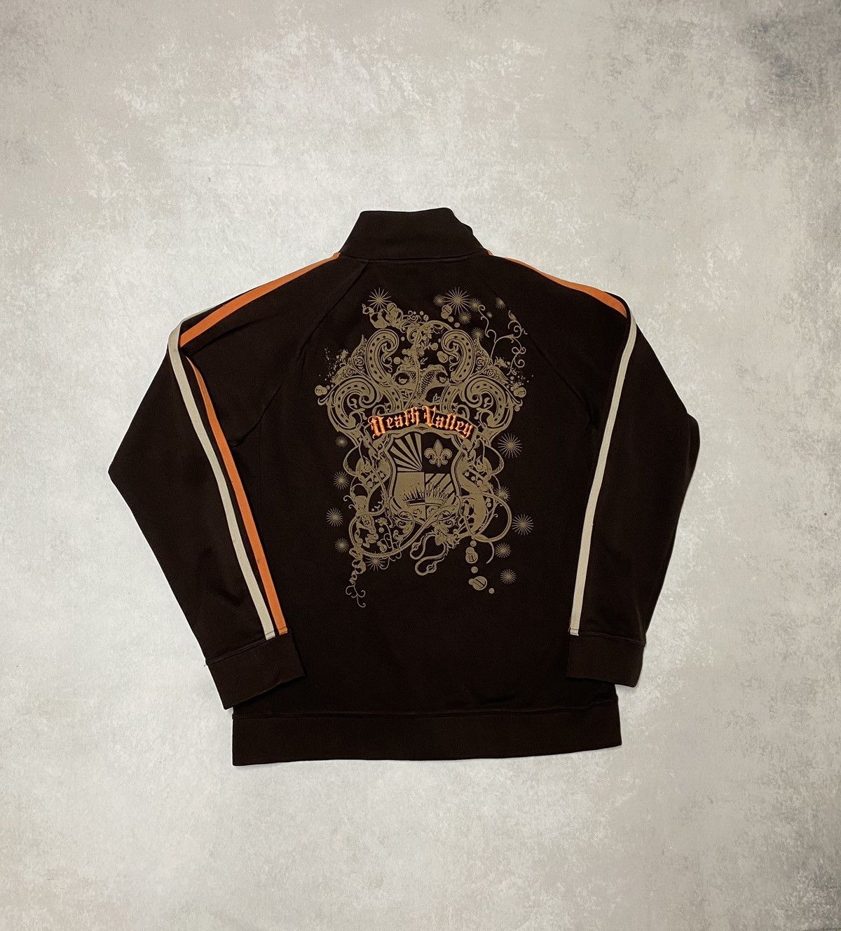 Vintage × Wales Bonner Vintage Y2K Crazy Skater 2000’s Death Valley Track Jacket S Size US M / EU 48-50 / 2 - 1 Thumbnail