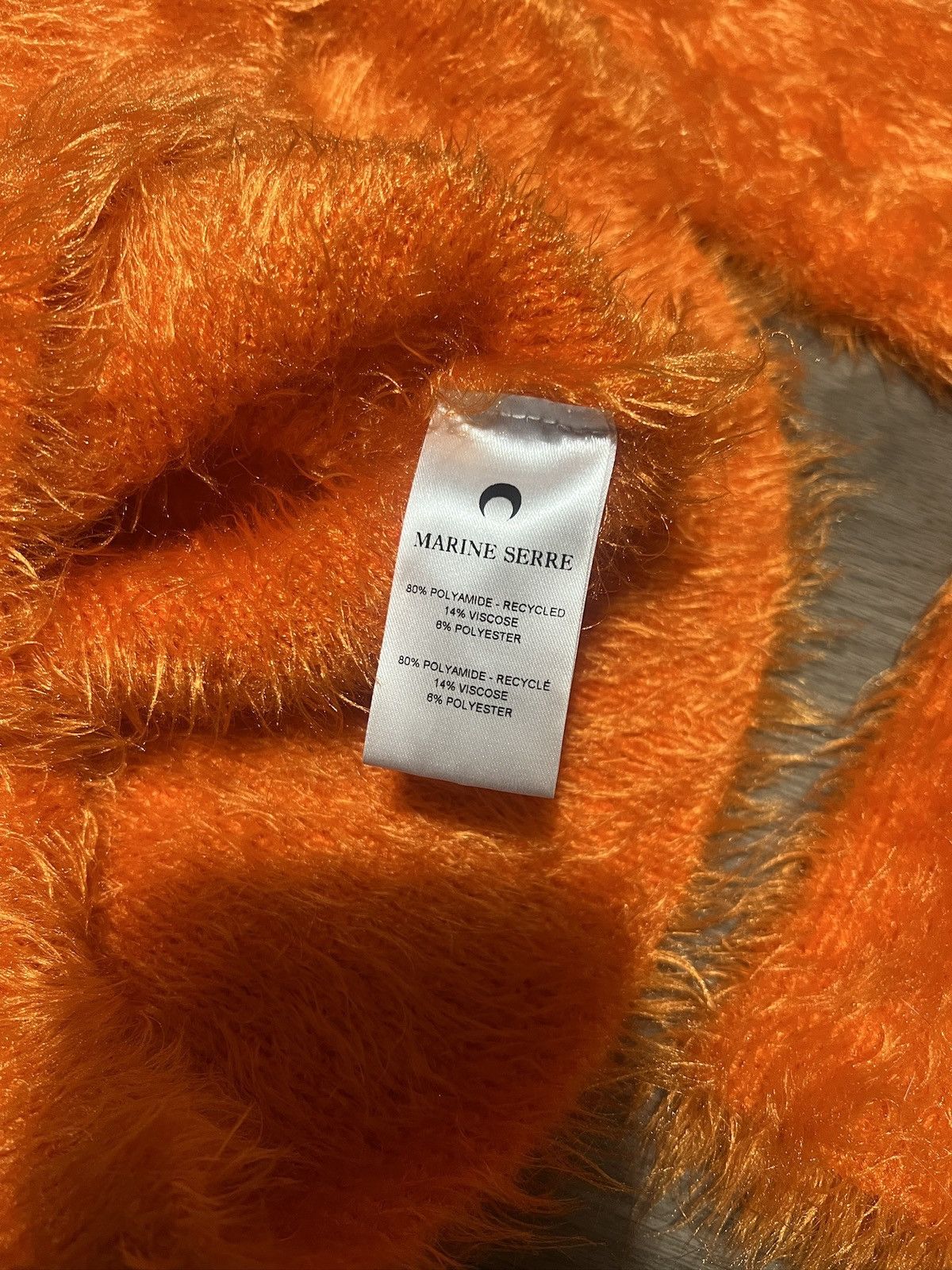 Marine Serre Marine Serre Orange Puffy Sweater Size XS / US 0-2 / IT 36-38 - 5 Thumbnail