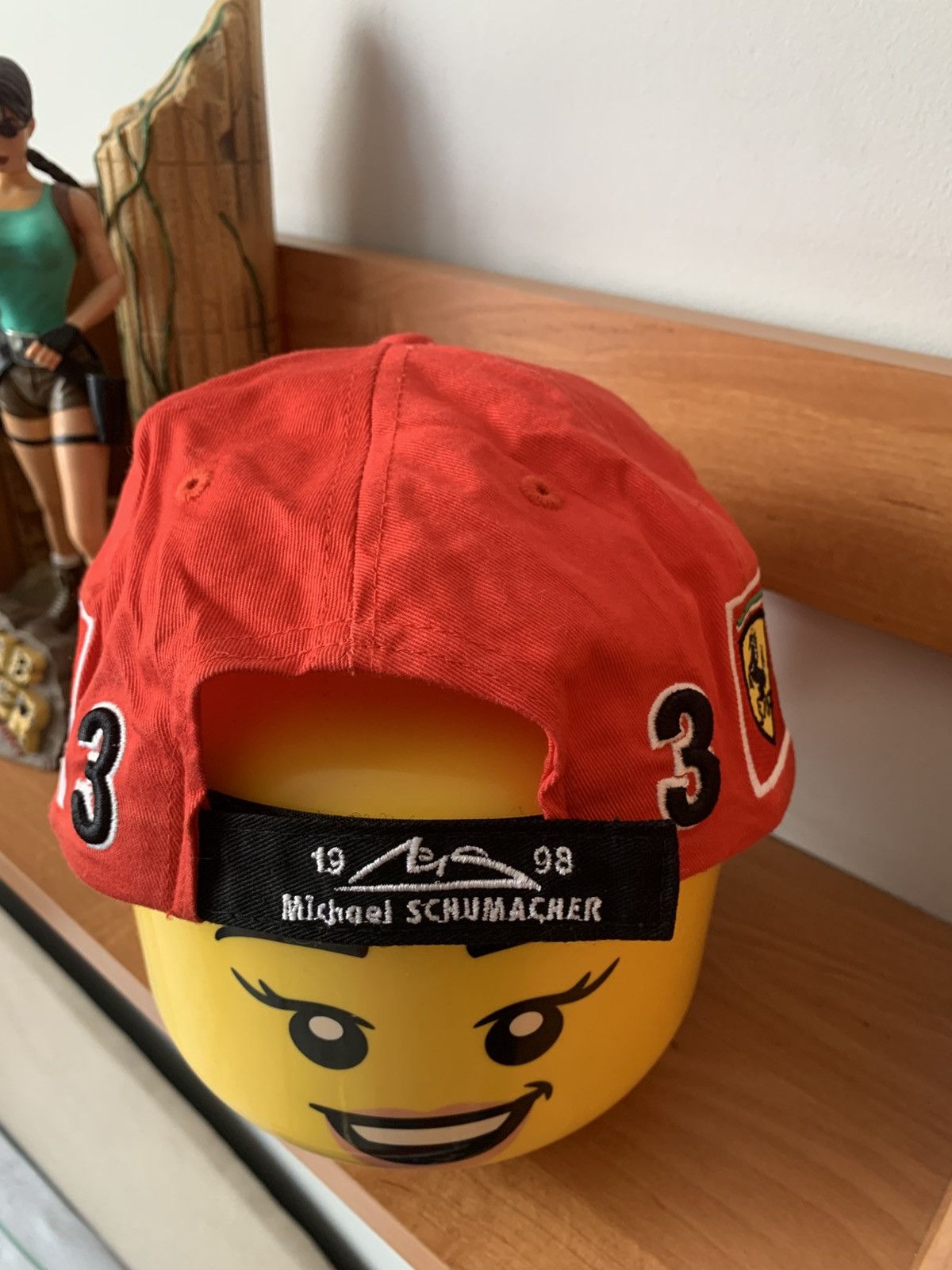Ferrari × Formula 1 × Vintage 1998 Vintage Formula 1 Ferarri x Michael Schumacher Cap Size ONE SIZE - 4 Thumbnail