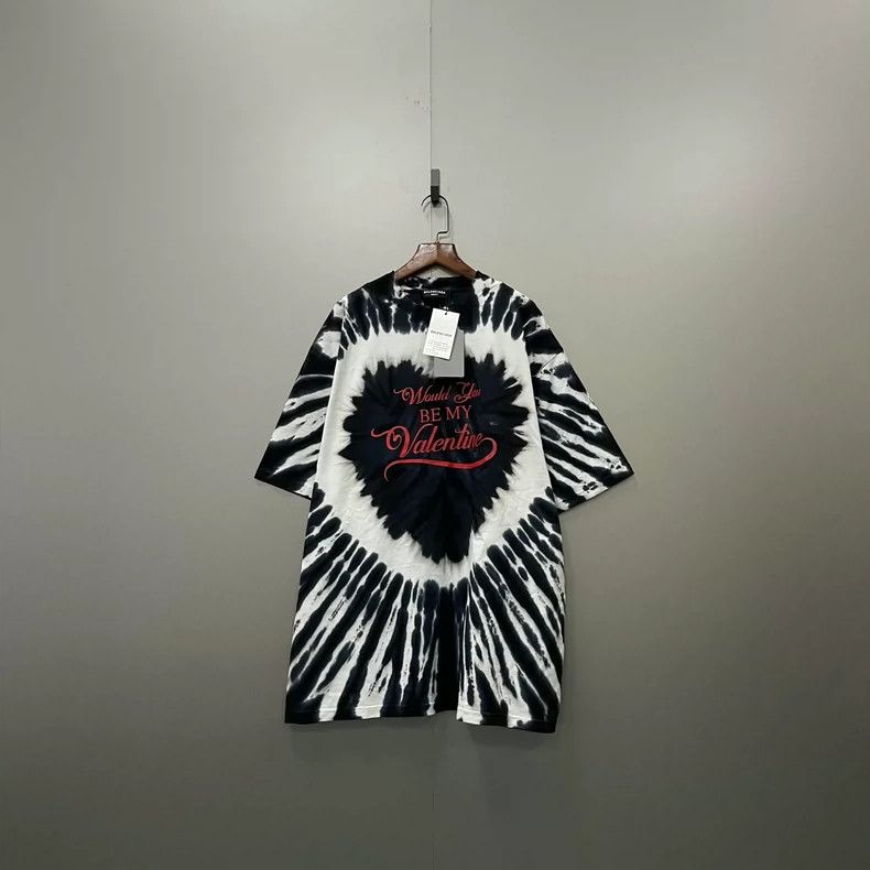 Balenciaga Tie-dyed love short sleeves