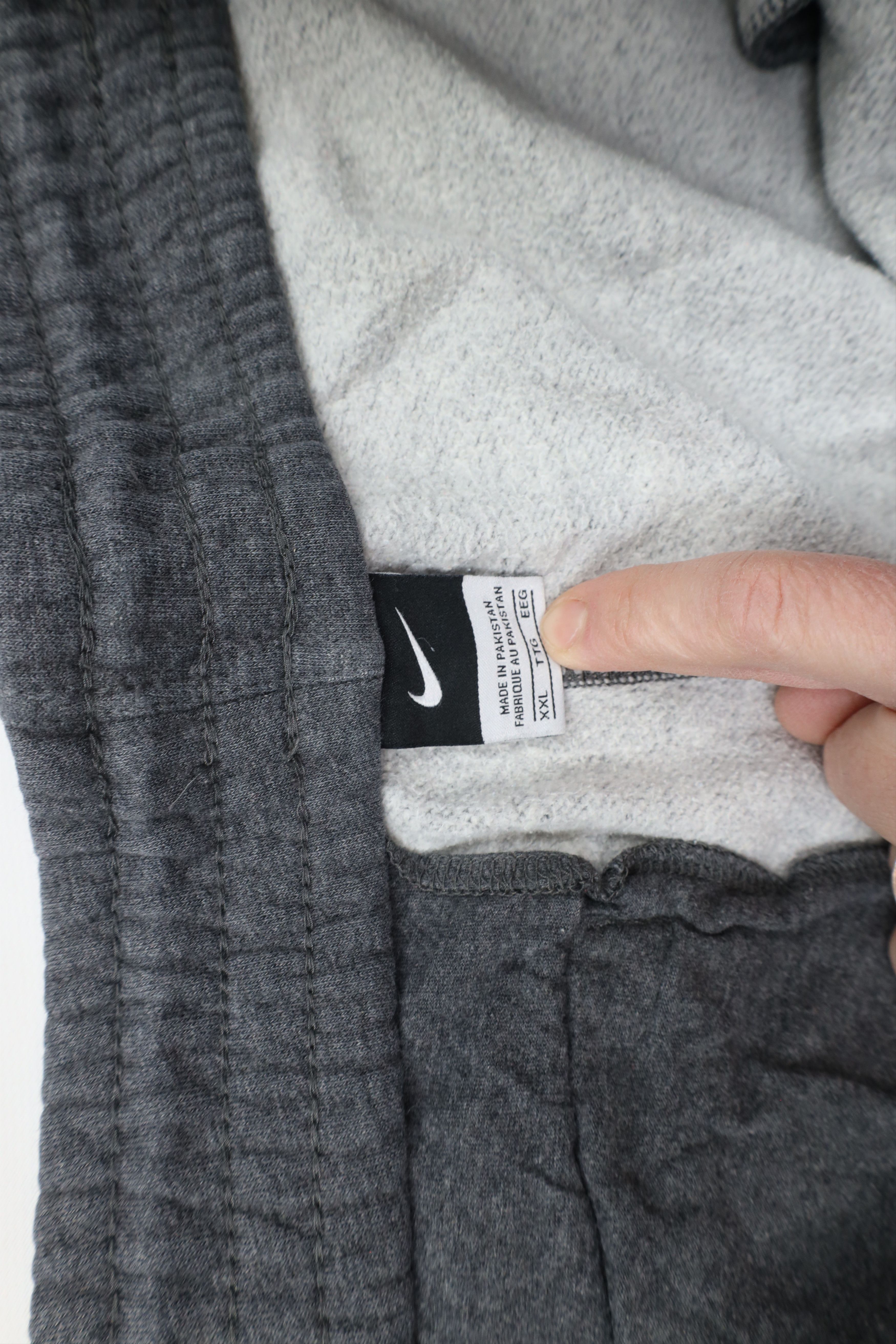 Nike × Vintage Vintage Nike Travis Scott Mini Swoosh Wide Leg Sweatpants Size US 40 / EU 56 - 9 Thumbnail