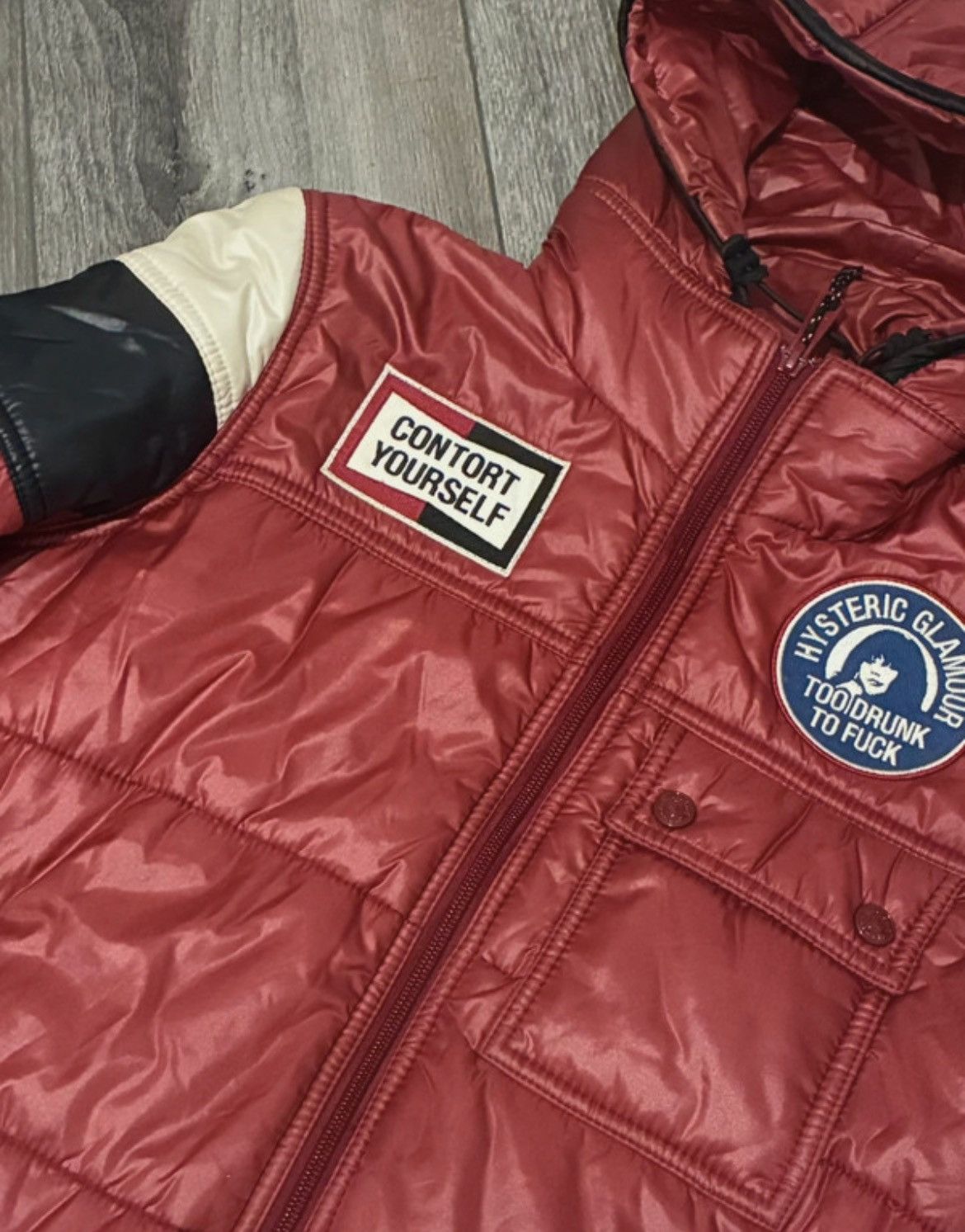 Hysteric Glamour Hysteric glamour red puffer jacket Size US S / EU 44-46 / 1 - 2 Thumbnail